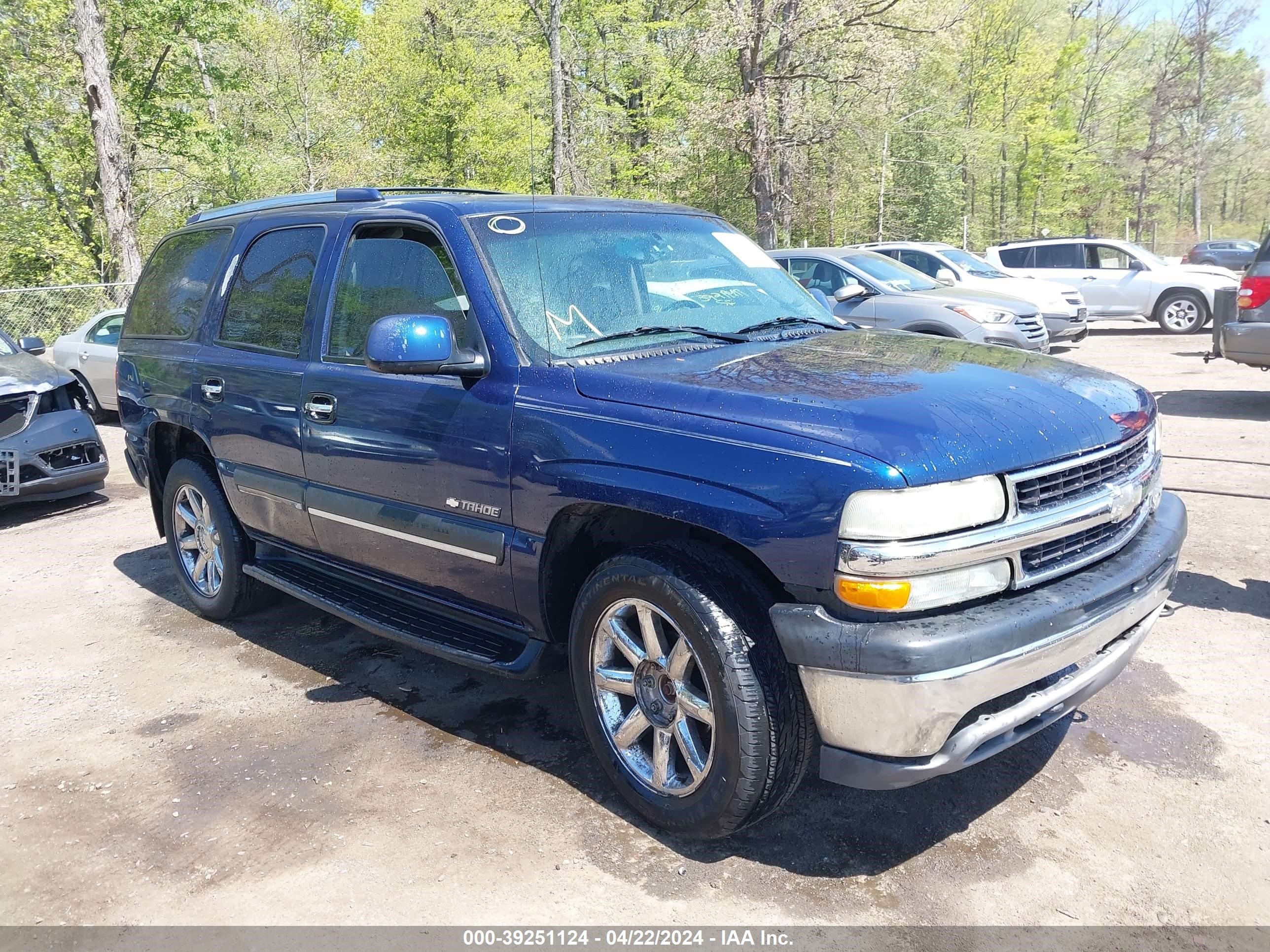 chevrolet tahoe 2003 1gnek13z73r145379