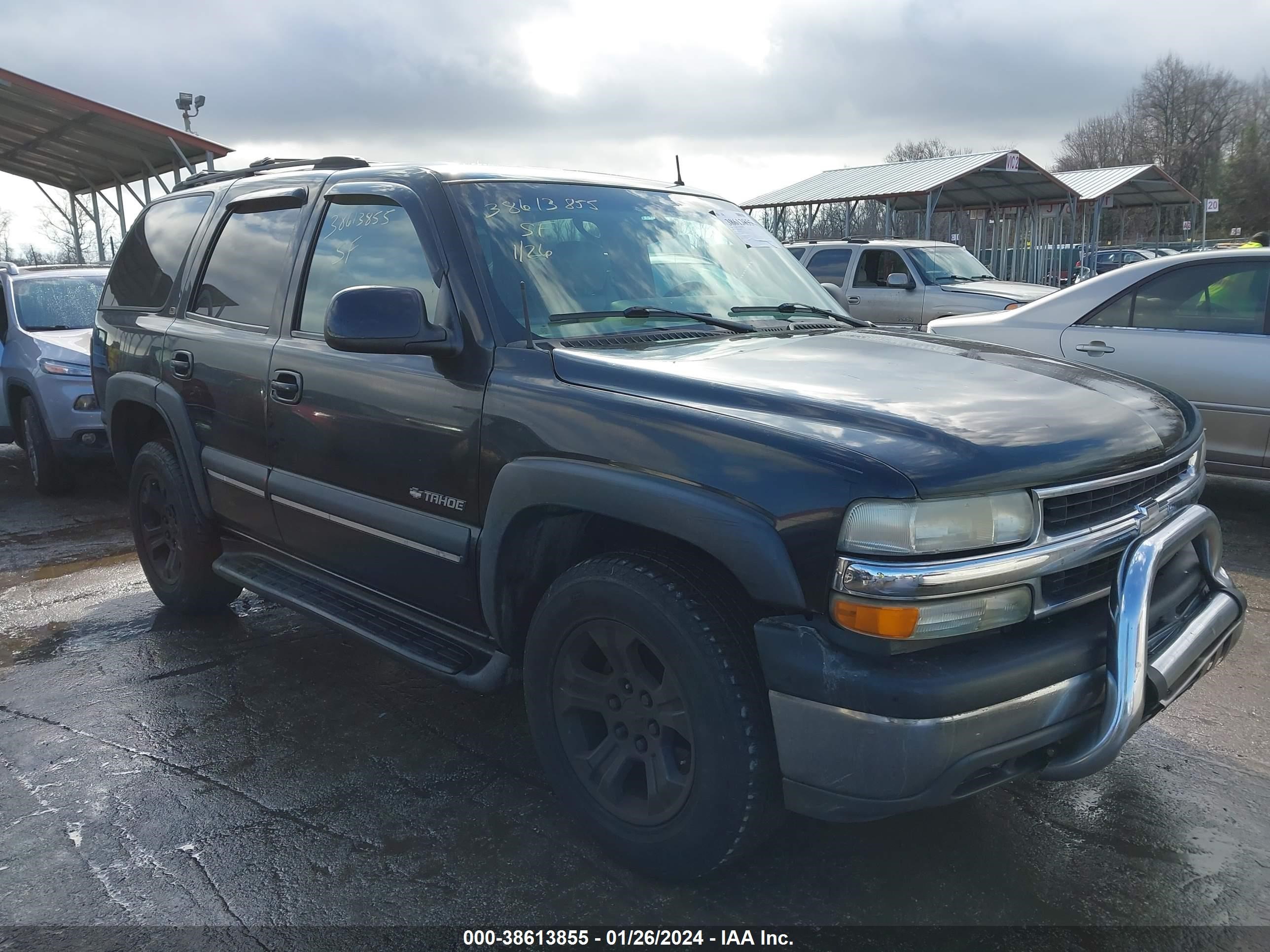 chevrolet tahoe 2002 1gnek13z82r123518