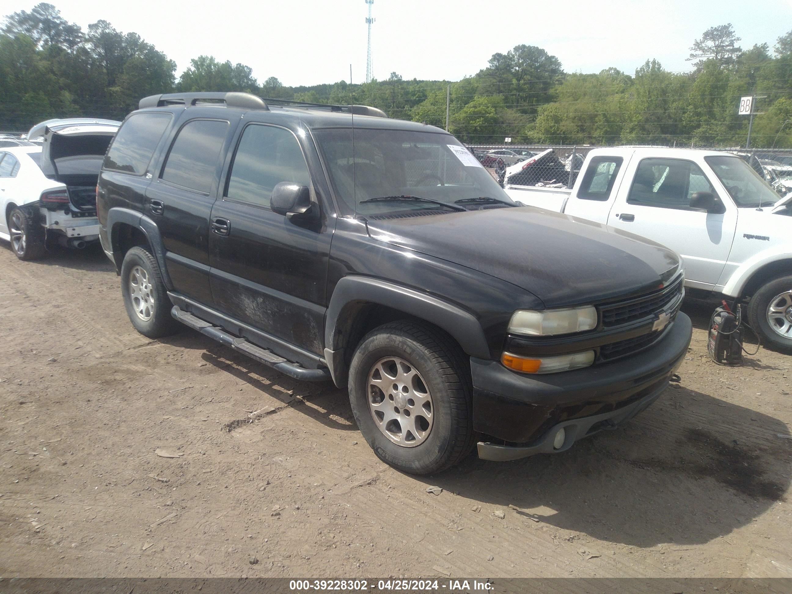 chevrolet tahoe 2002 1gnek13z82r131229