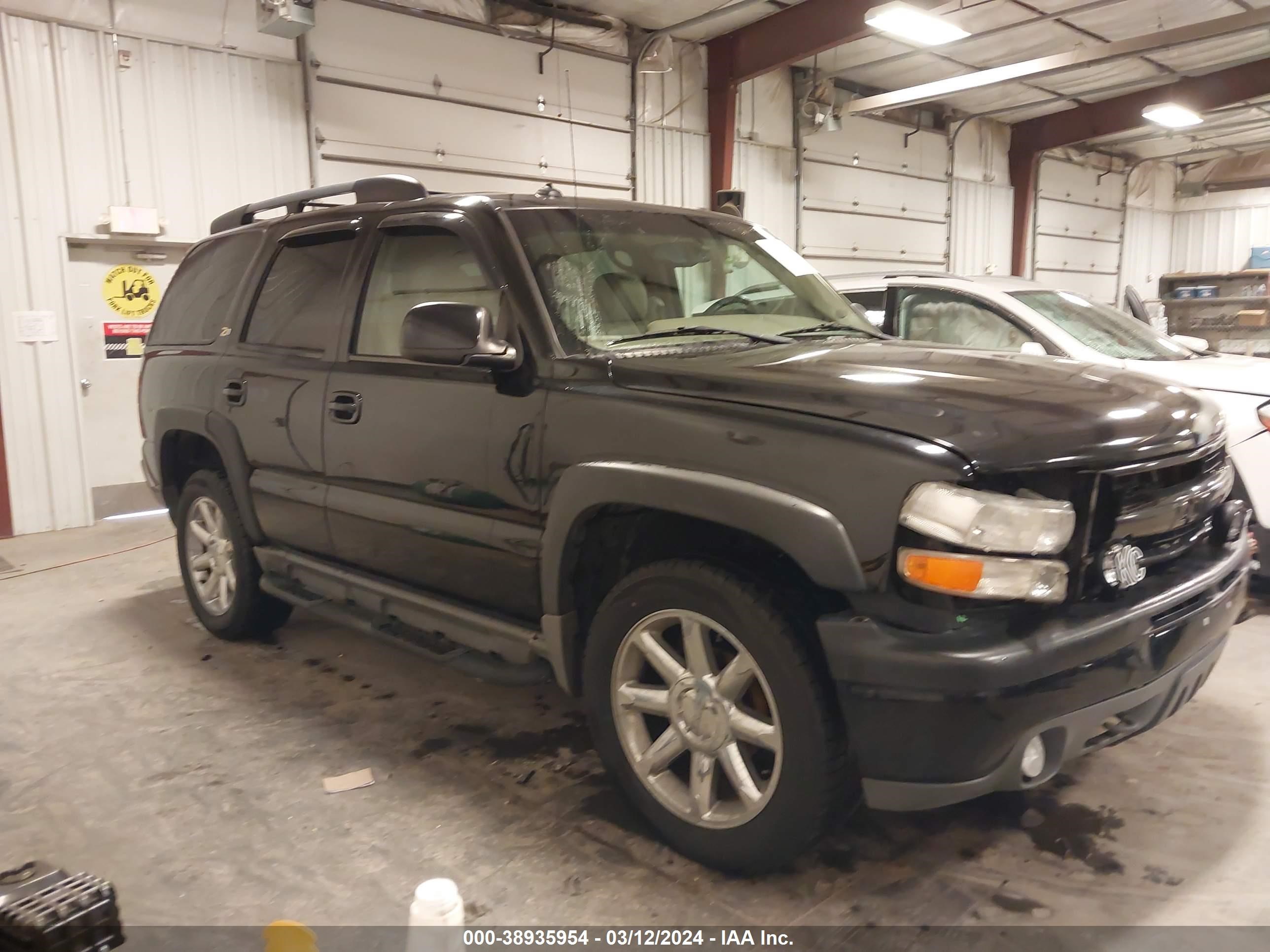 chevrolet tahoe 2003 1gnek13z93r249825