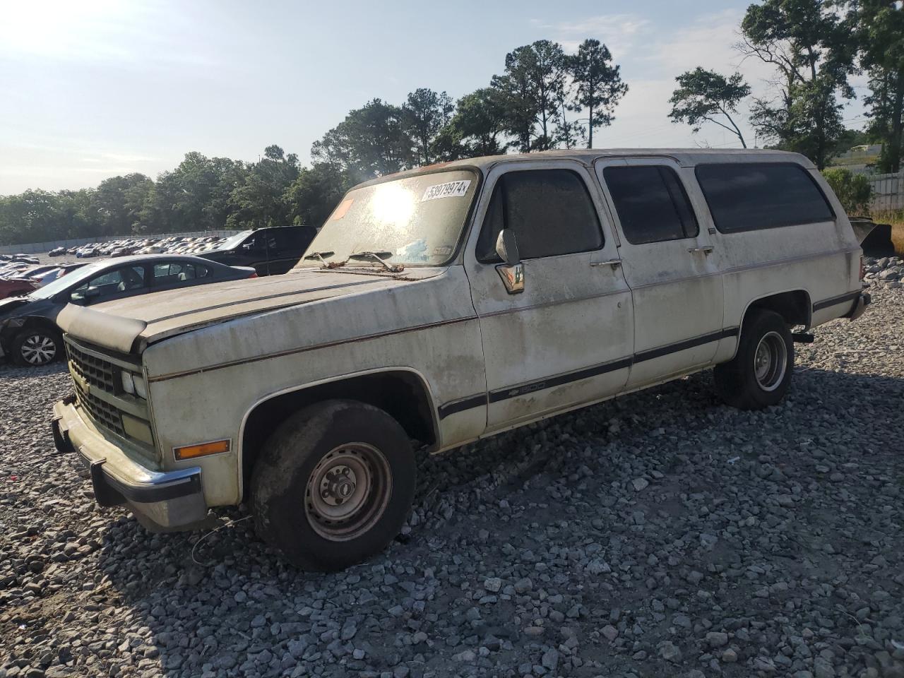 chevrolet suburban 1991 1gner16k7mf146884