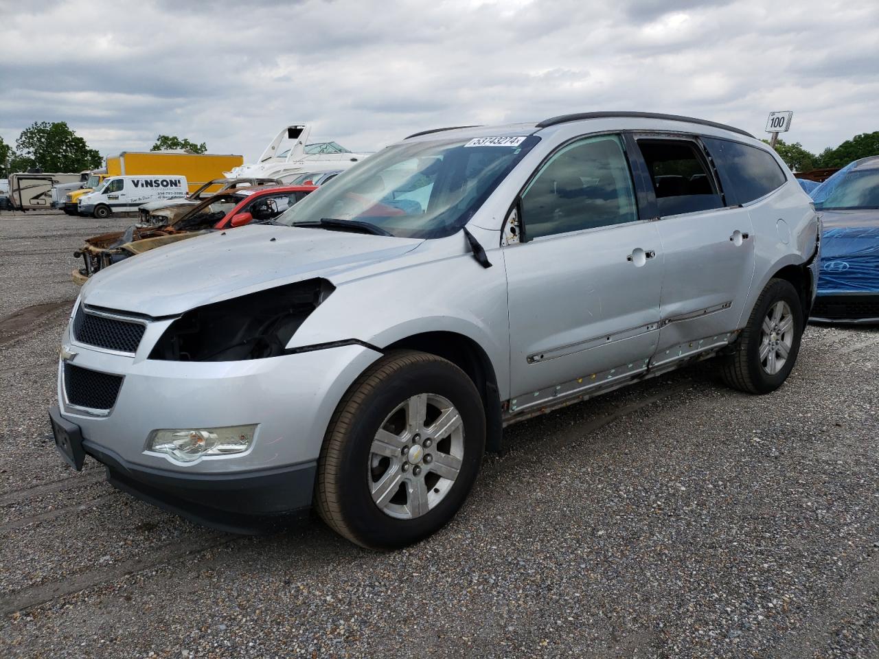 chevrolet traverse 2009 1gner23d59s162138