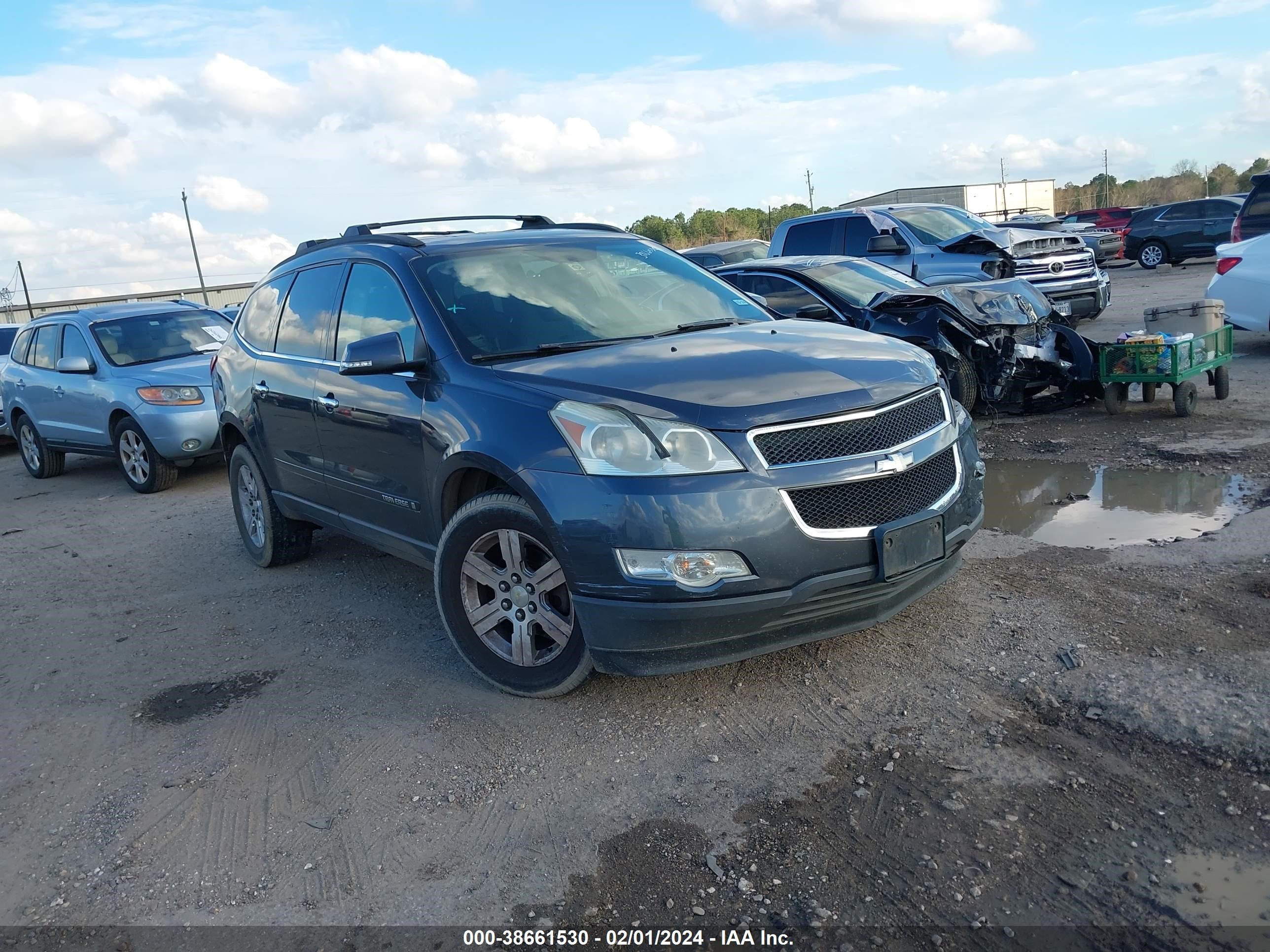 chevrolet traverse 2009 1gner23d79s111076