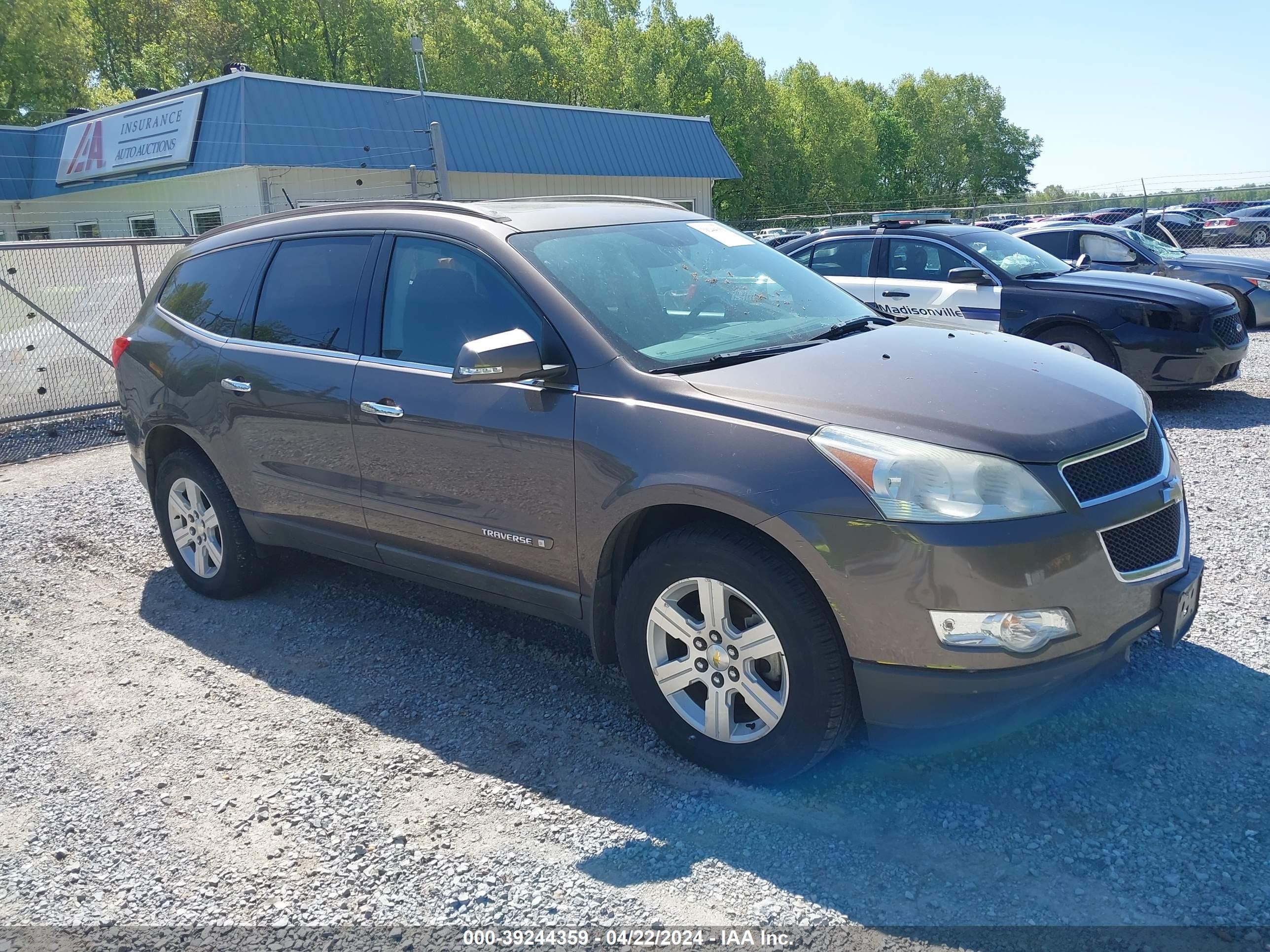 chevrolet traverse 2009 1gner23d99s155791