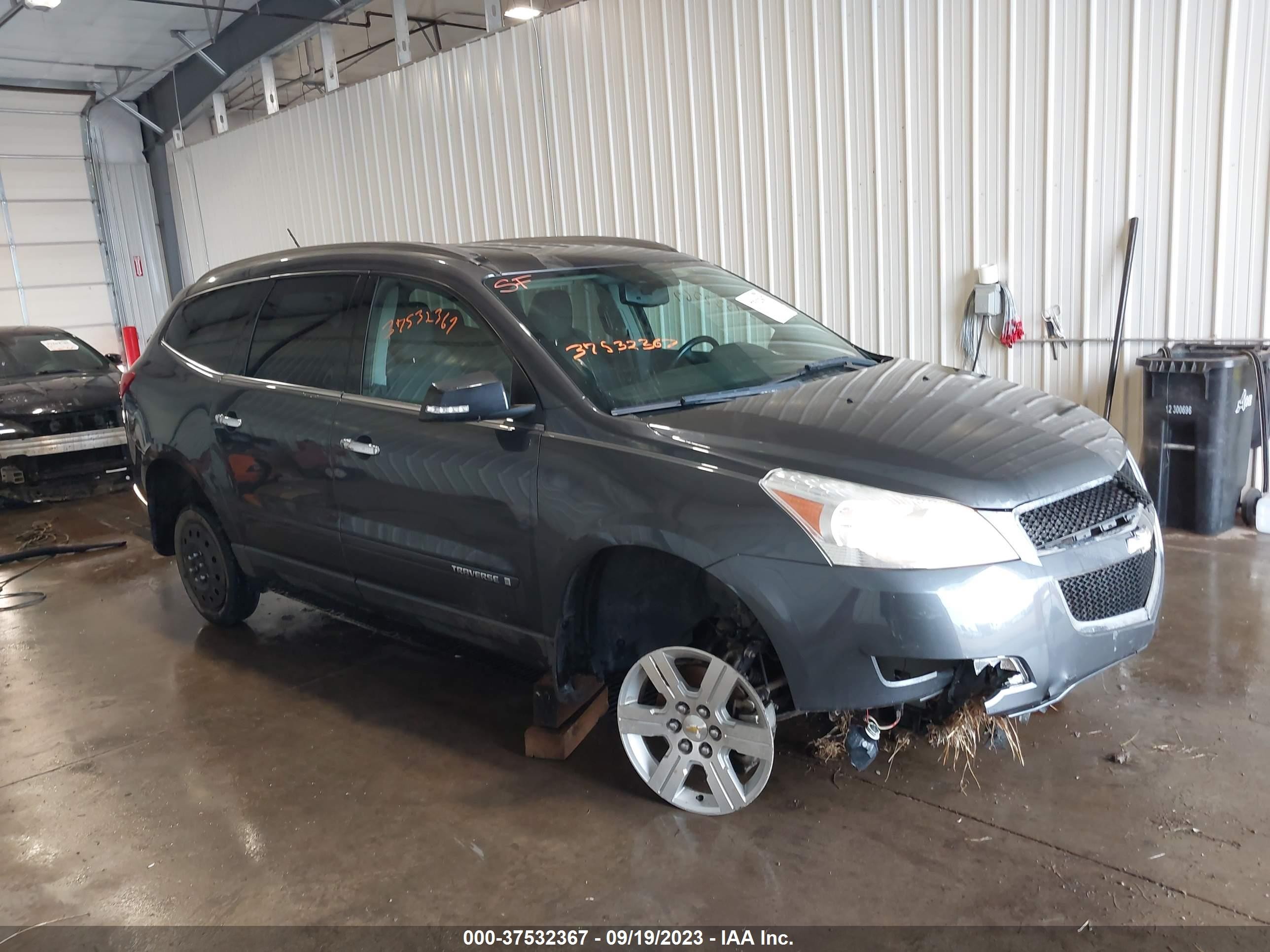 chevrolet traverse 2009 1gner23dx9s132424