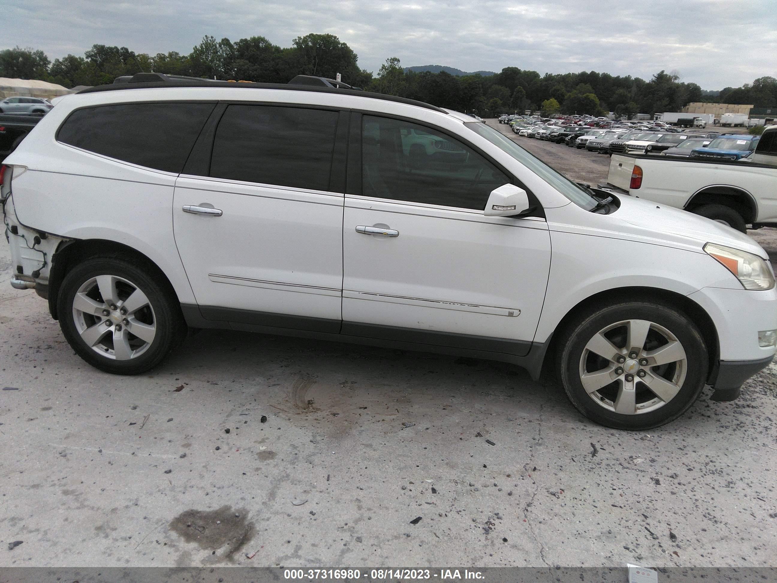 chevrolet traverse 2009 1gner33d49s106715