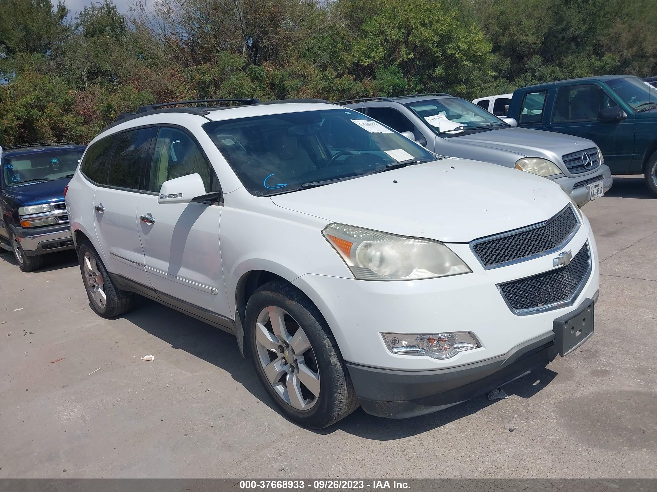 chevrolet traverse 2009 1gner33d59s127184