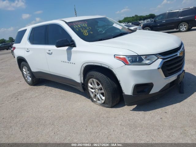 chevrolet traverse 2019 1gnerfkw0kj189009