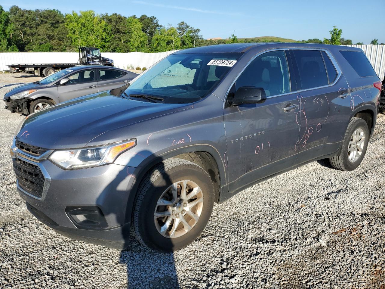 chevrolet traverse 2019 1gnerfkw0kj264260