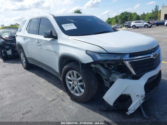 chevrolet traverse 2022 1gnerfkw5nj127321