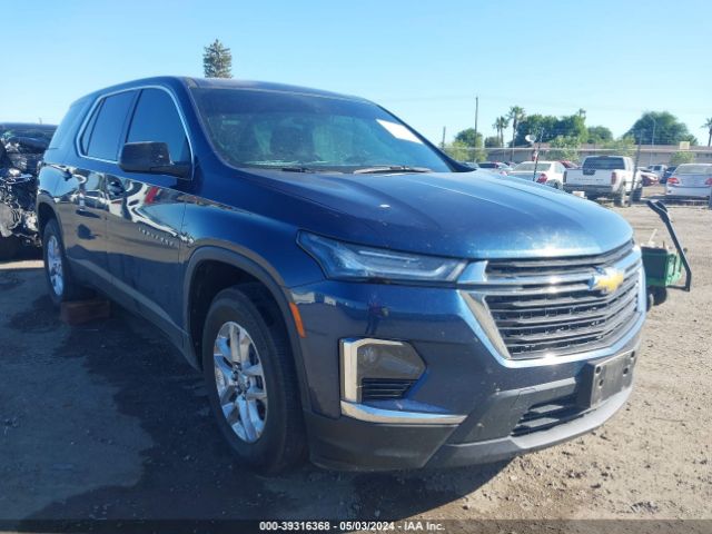 chevrolet traverse 2022 1gnerfkw8nj123215