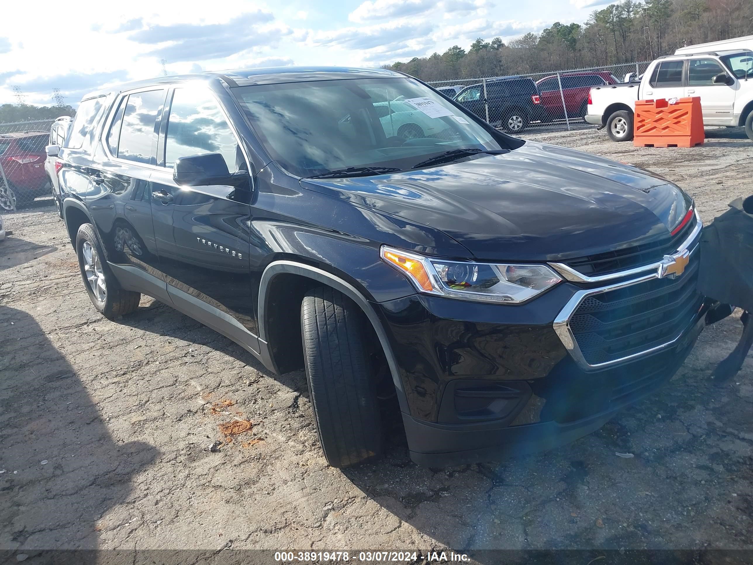 chevrolet traverse 2019 1gnerfkw9kj225263