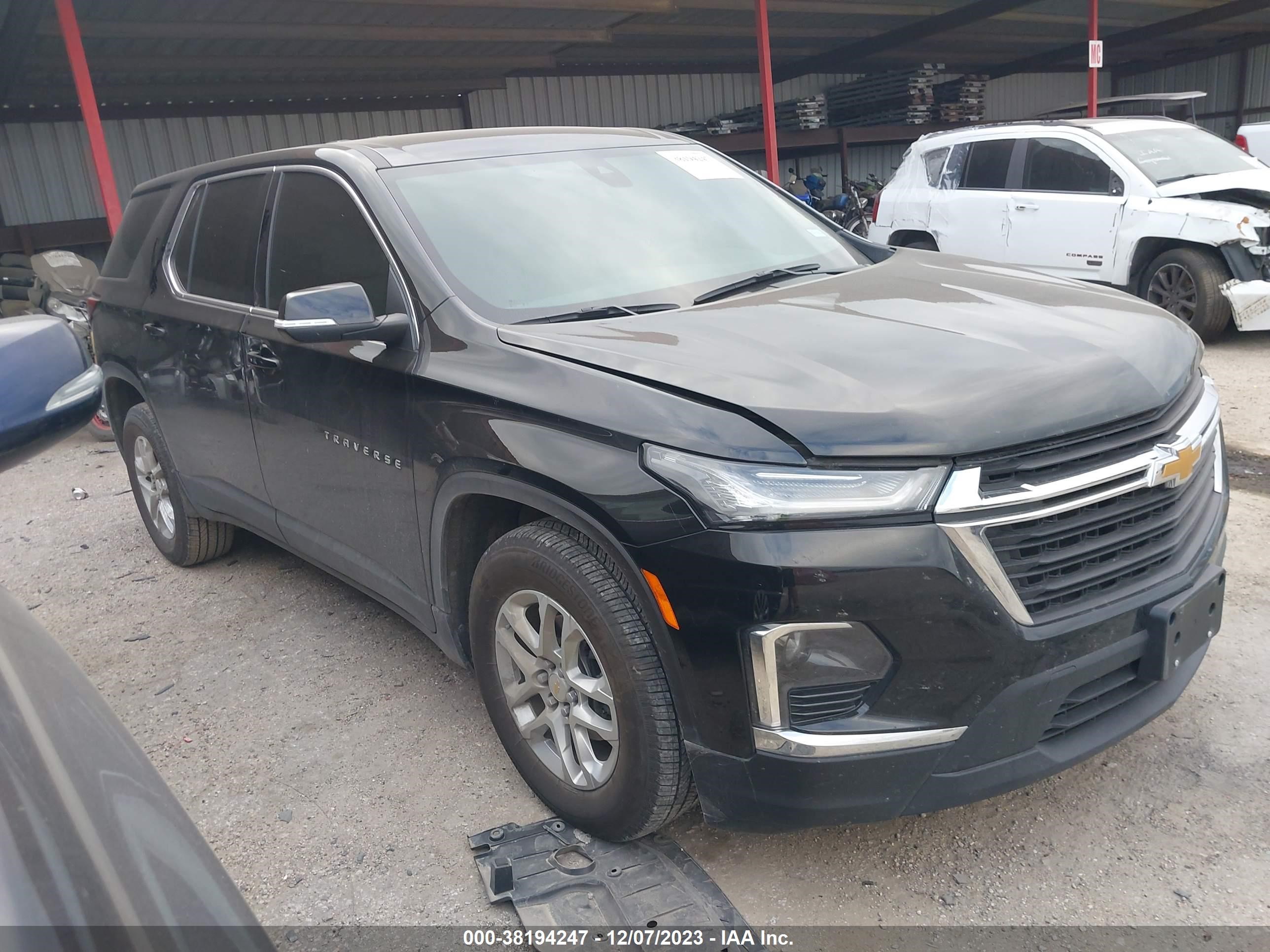 chevrolet traverse 2023 1gnerfkw9pj287012