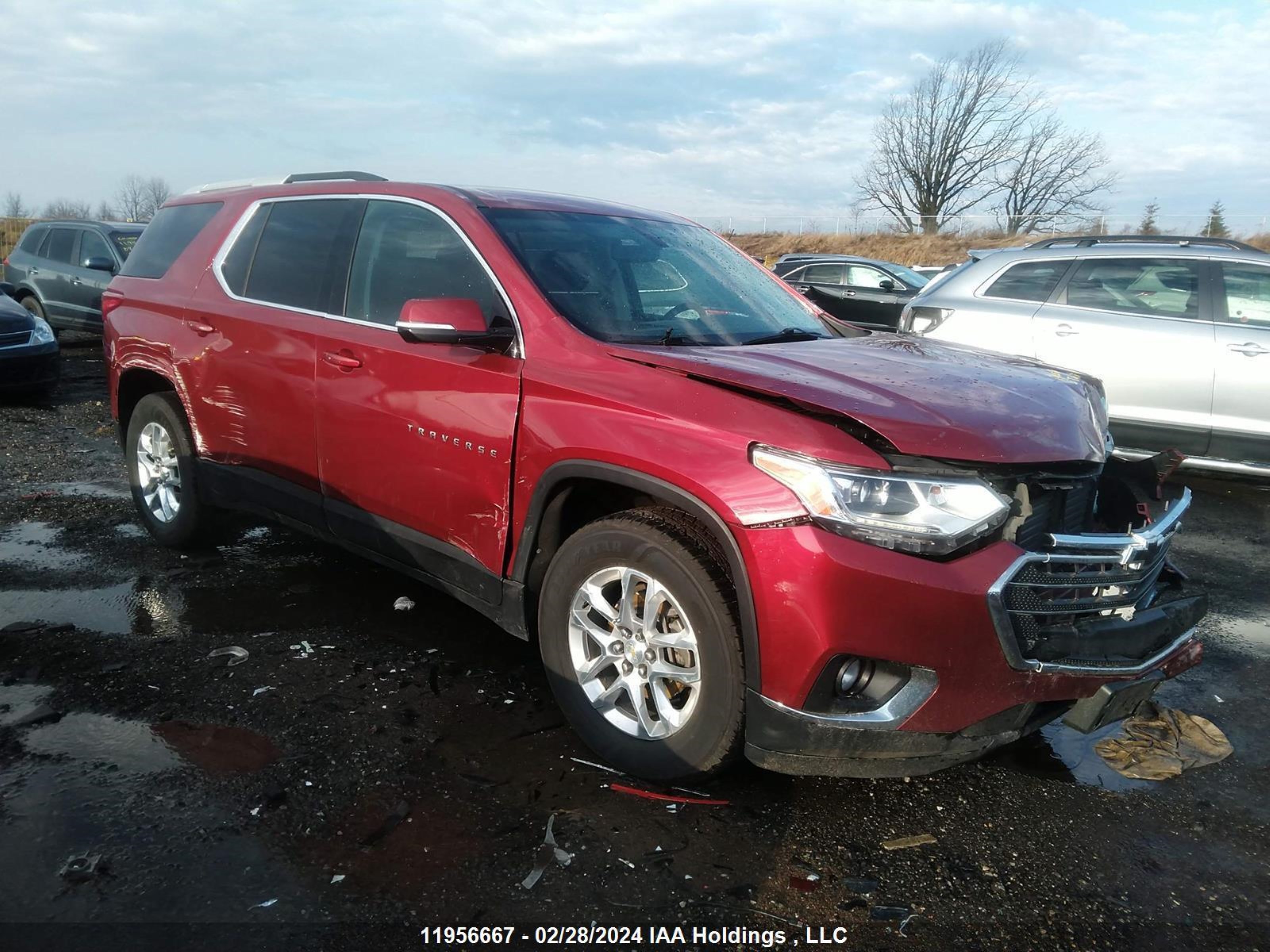 chevrolet traverse 2018 1gnergkw0jj221994