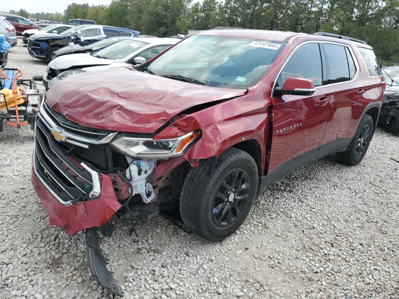 chevrolet traverse 2019 1gnergkw1kj203294