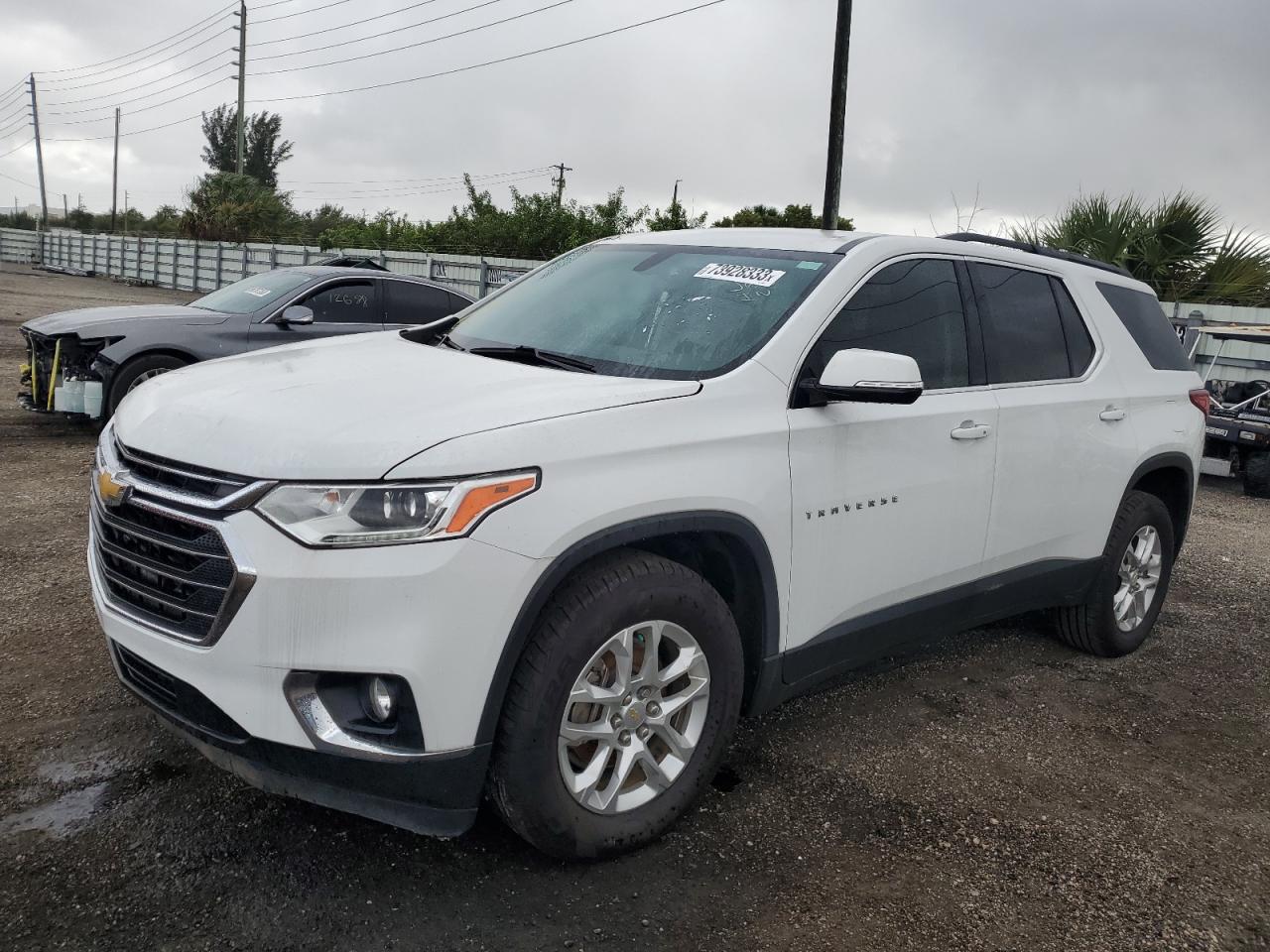 chevrolet traverse 2019 1gnergkw7kj268876