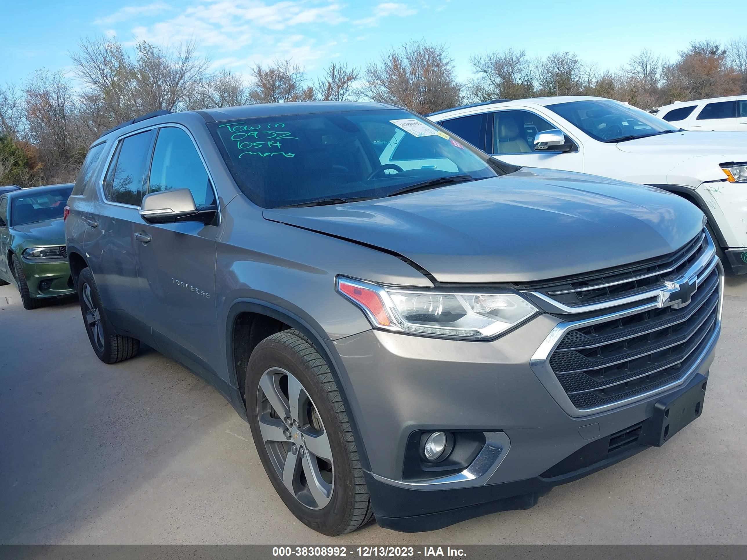 chevrolet traverse 2019 1gnerhkwxkj167742