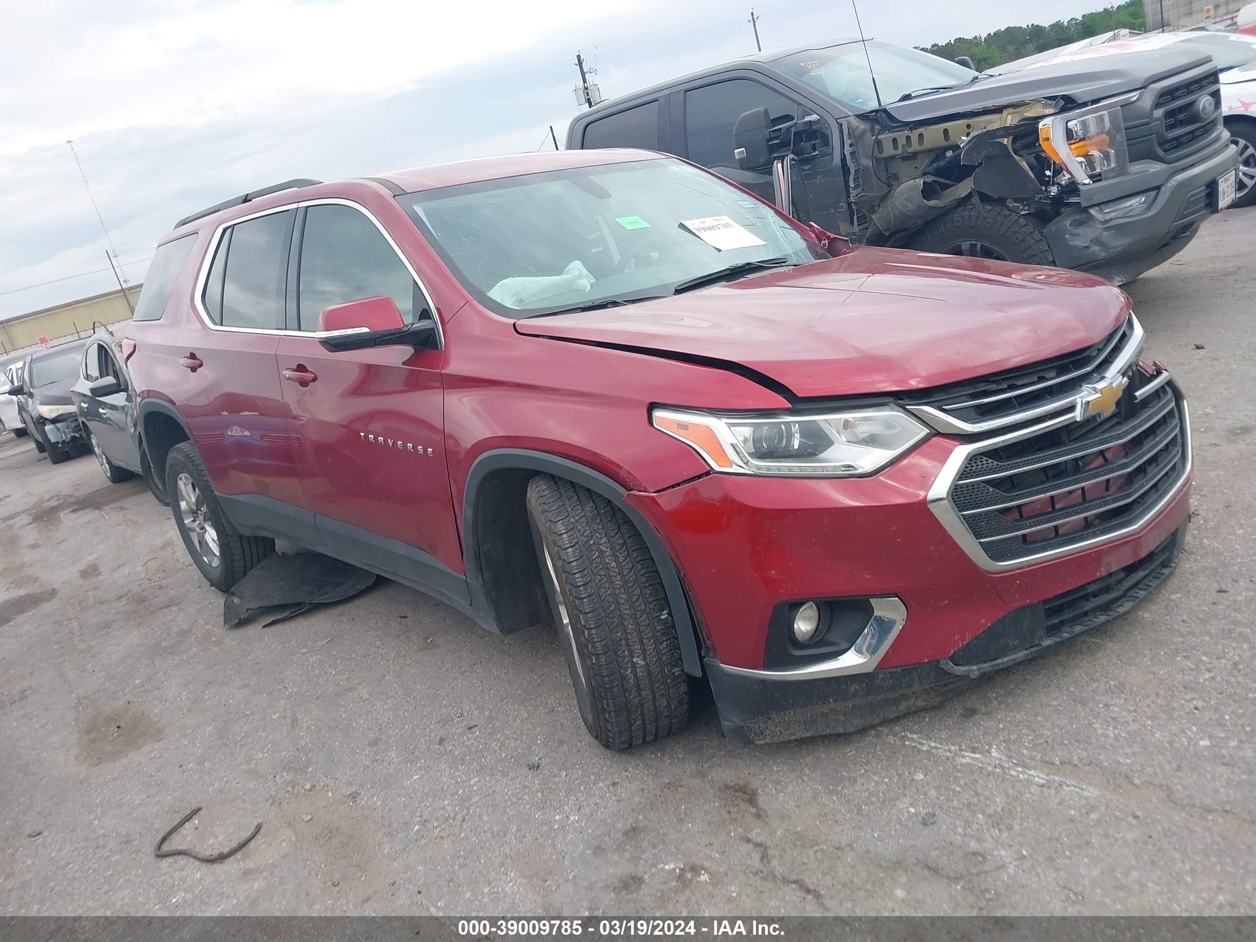 chevrolet traverse 2019 1gnerhkwxkj273494