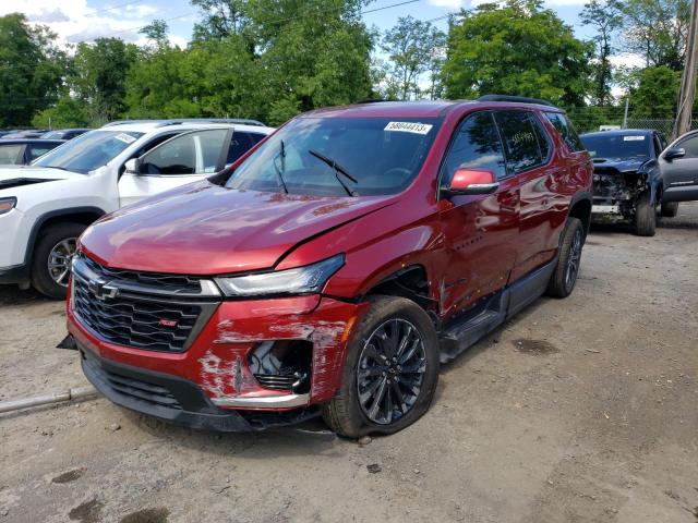 chevrolet traverse r 2022 1gnerjkw8nj155892