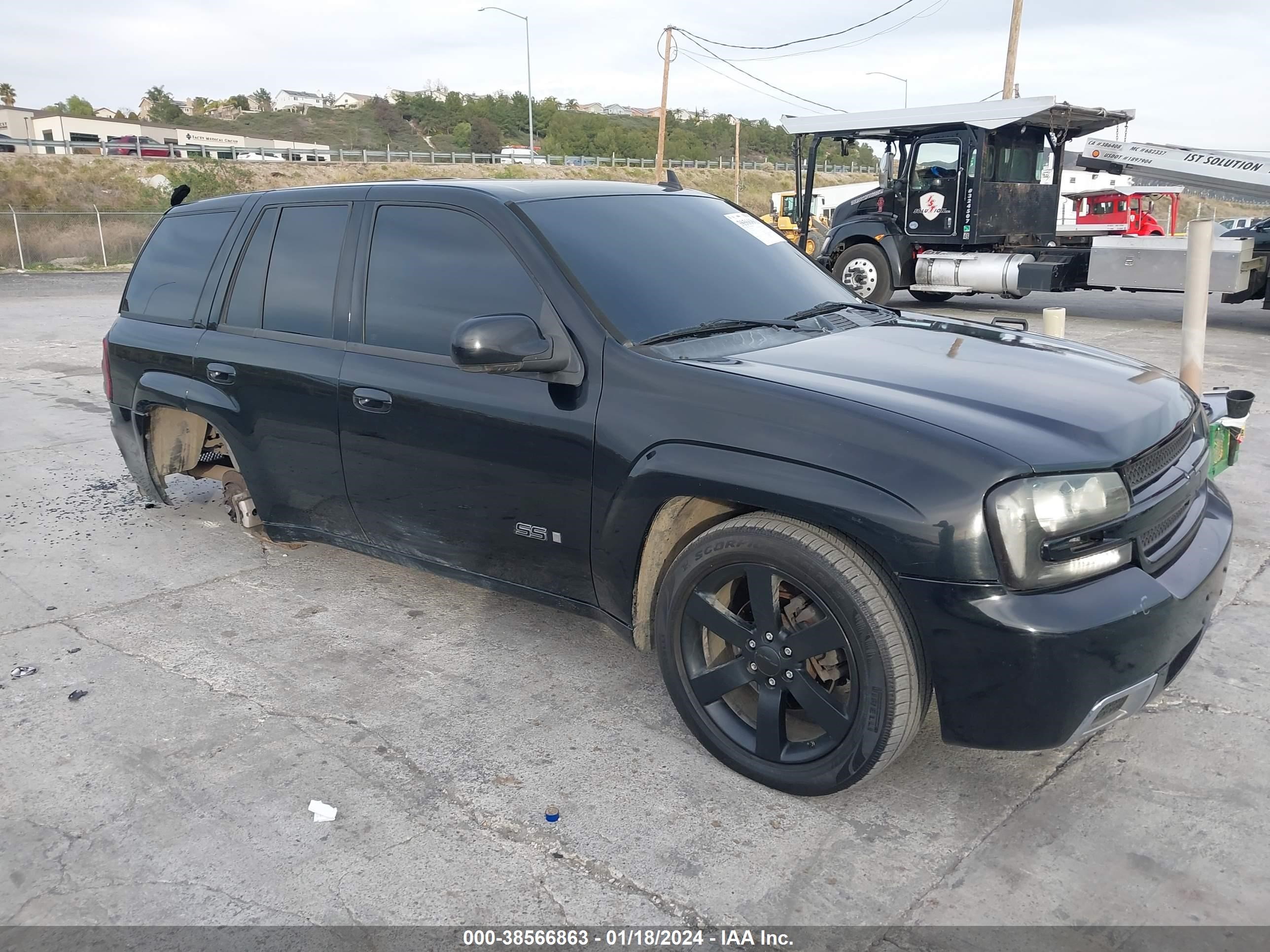 chevrolet trailblazer 2007 1gnes13h772224332