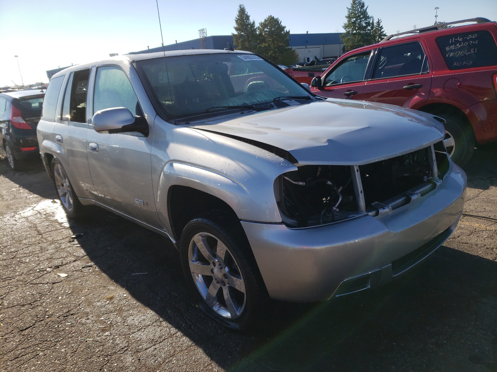 chevrolet trailblaze 2007 1gnet13h372257356