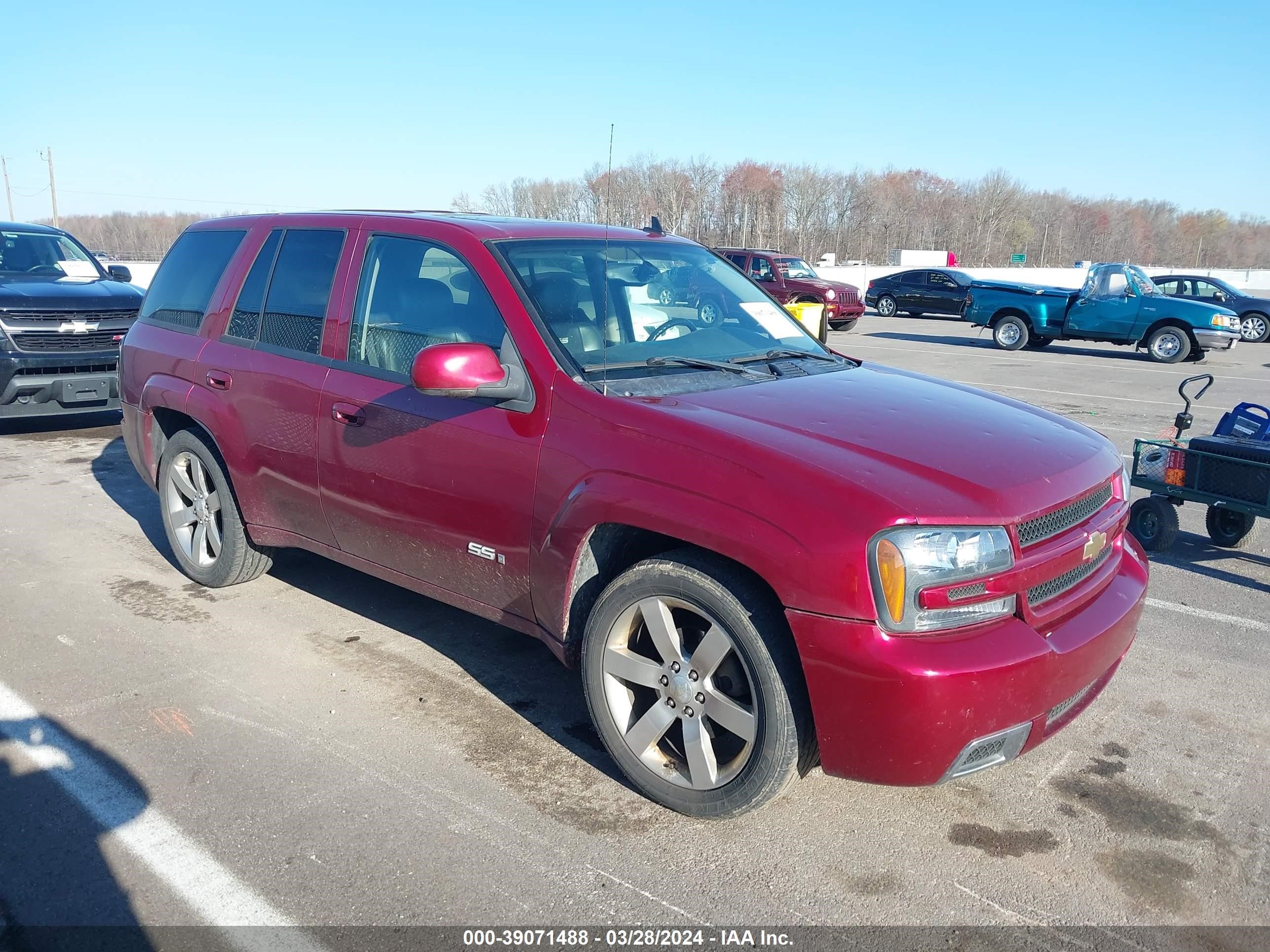 chevrolet trailblazer 2007 1gnet13h372295900