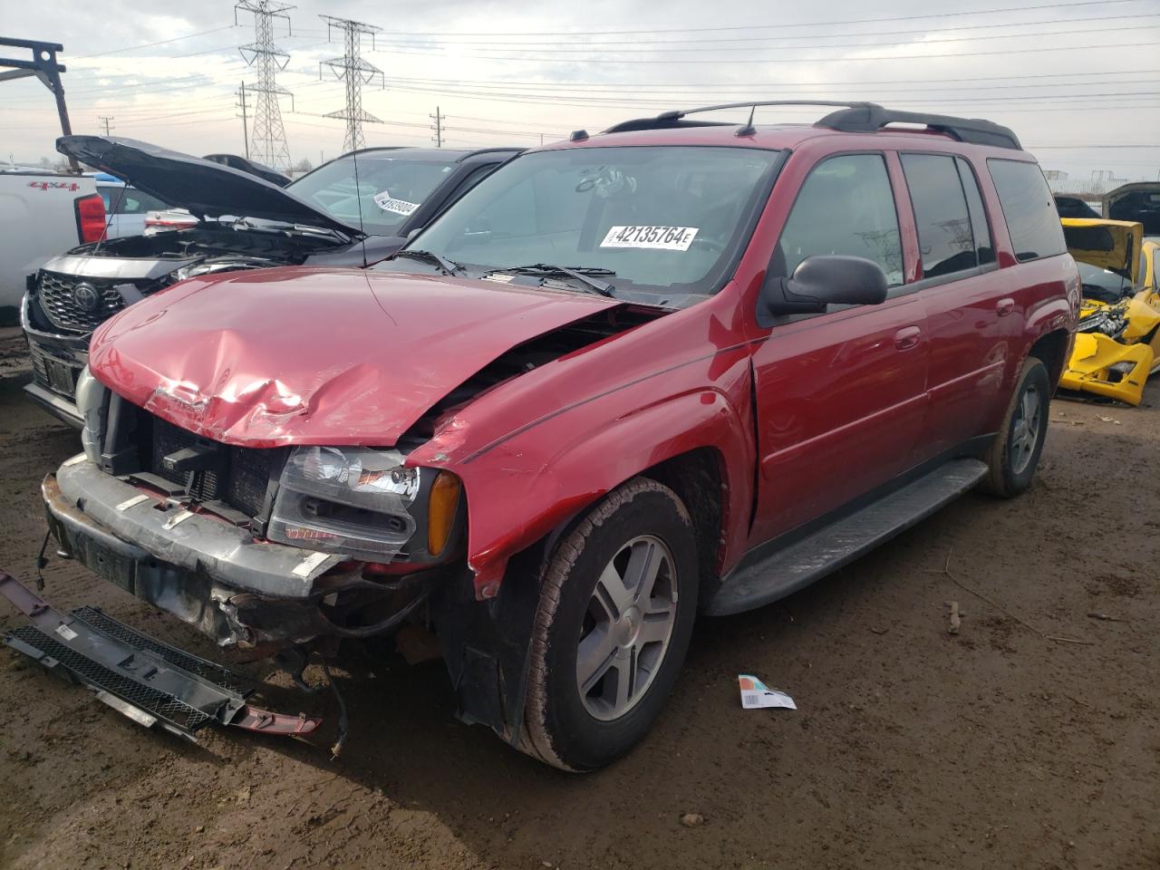 chevrolet trailblazer 2005 1gnet16s056182354