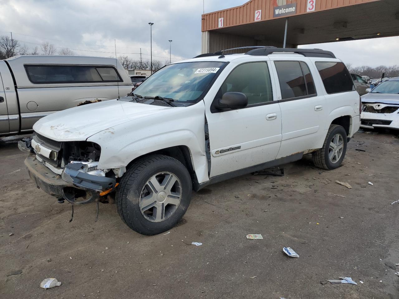 chevrolet trailblazer 2004 1gnet16s246133607