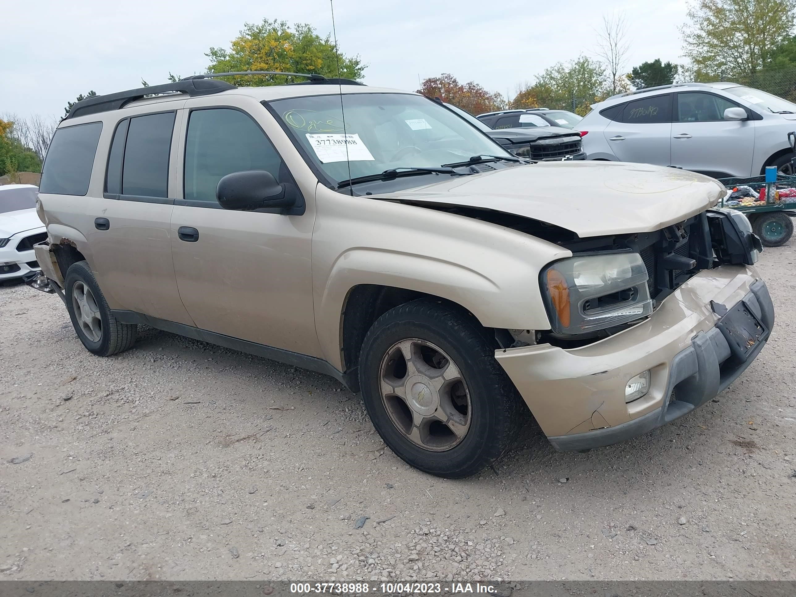 chevrolet trailblazer 2006 1gnet16s366106984