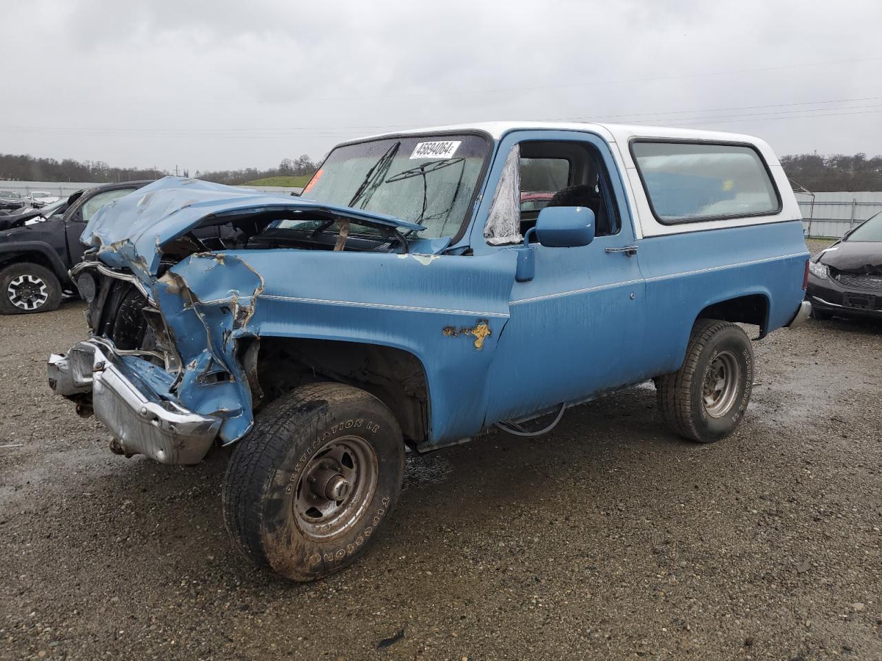 chevrolet blazer 1987 1gnev18k4hf149515