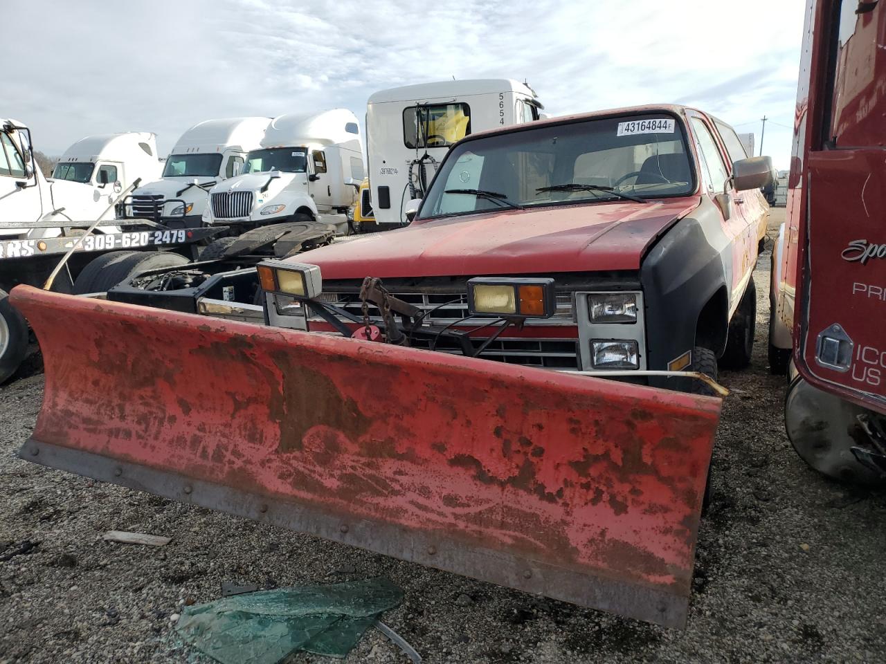 chevrolet blazer 1988 1gnev18k6jf110771