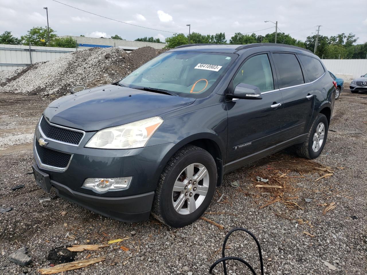 chevrolet traverse 2009 1gnev23d99s100561