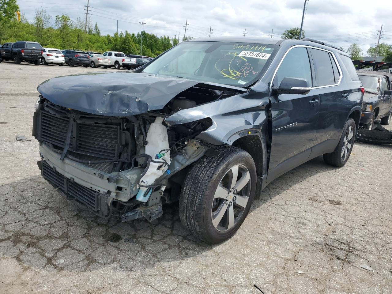 chevrolet traverse 2019 1gnevhkw4kj296281