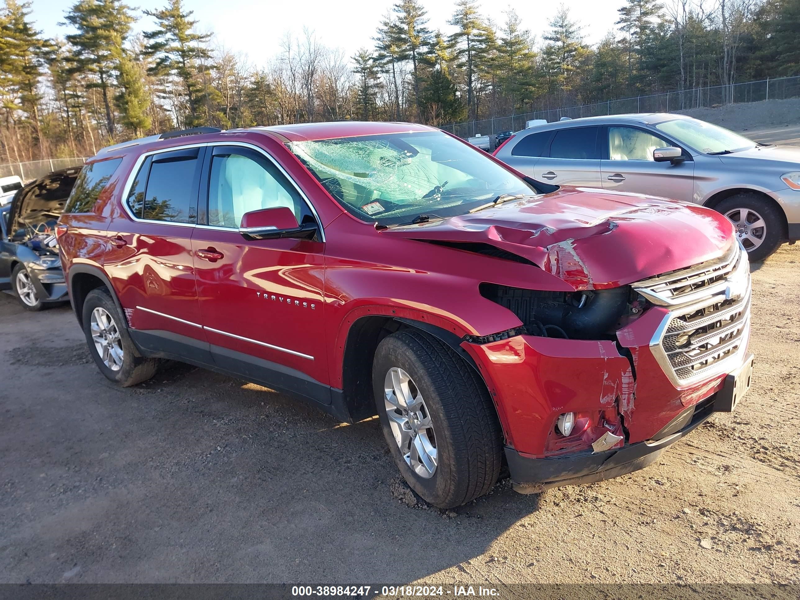 chevrolet traverse 2018 1gnevhkw5jj108107