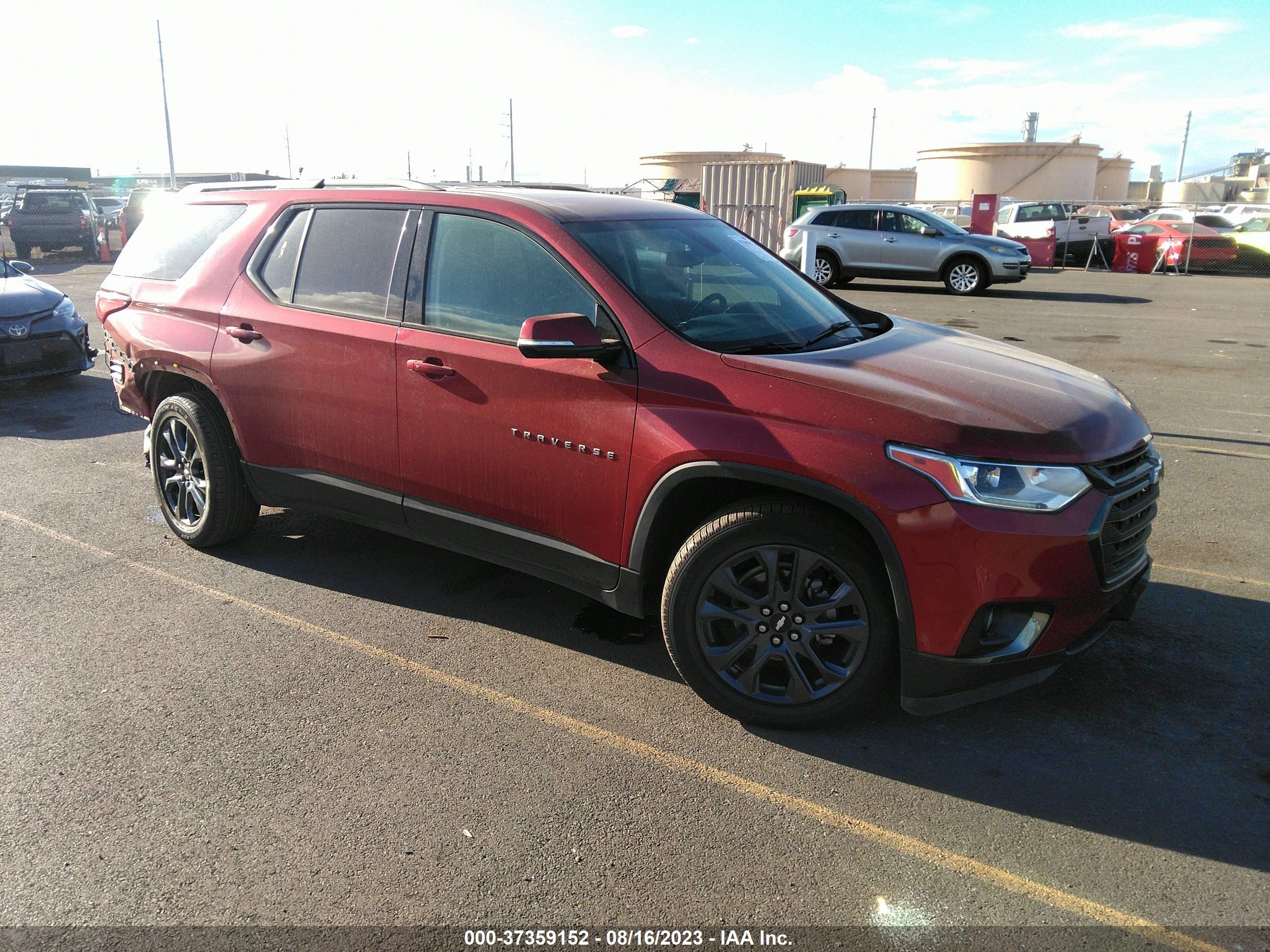 chevrolet traverse 2019 1gnevjkw4kj127353