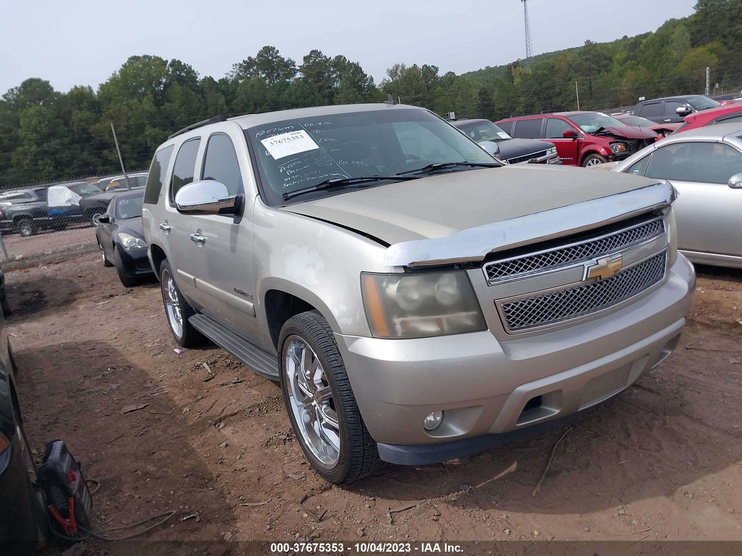 chevrolet tahoe 2007 1gnfc13007r321312