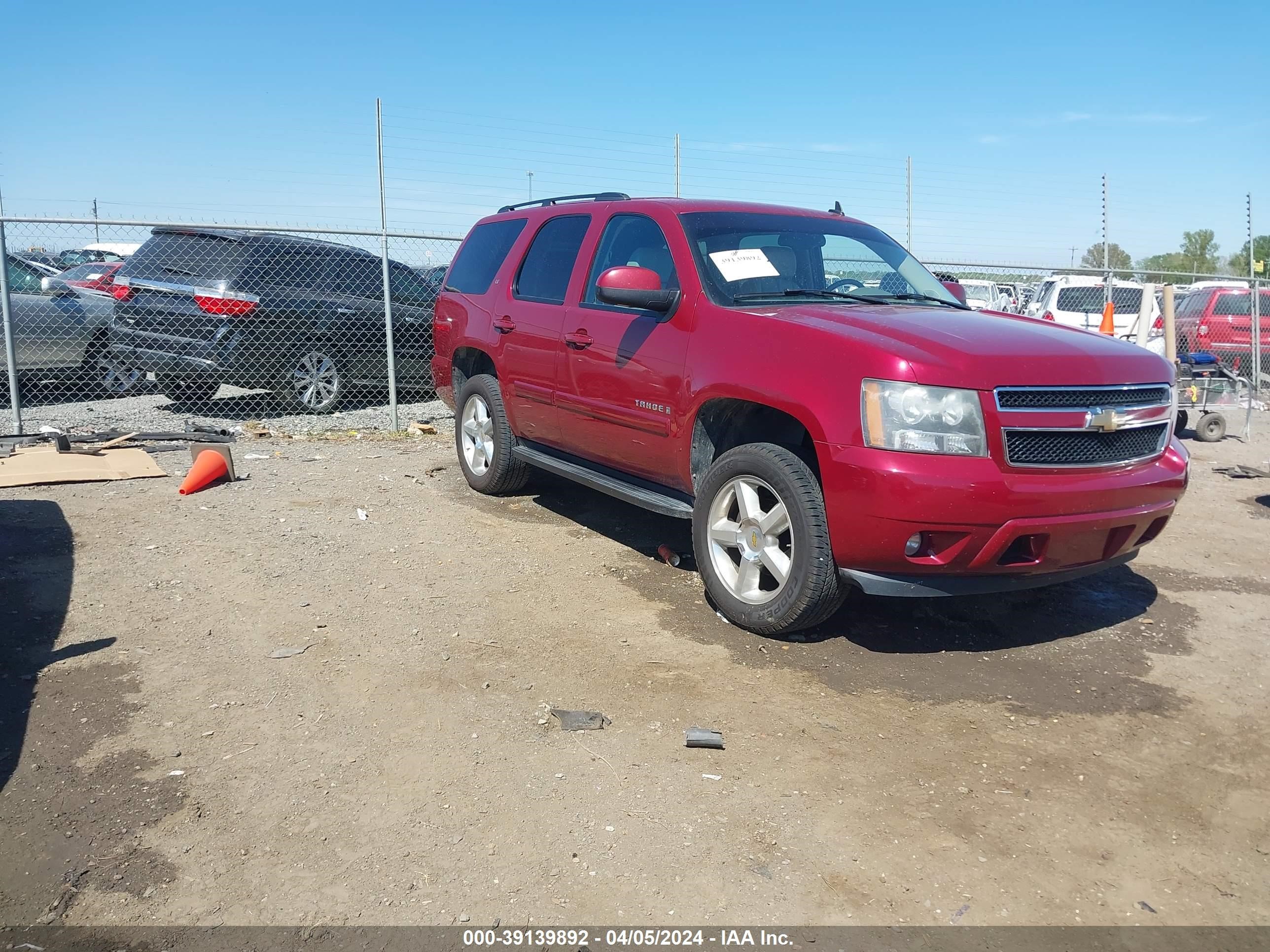 chevrolet tahoe 2007 1gnfc13027r419838