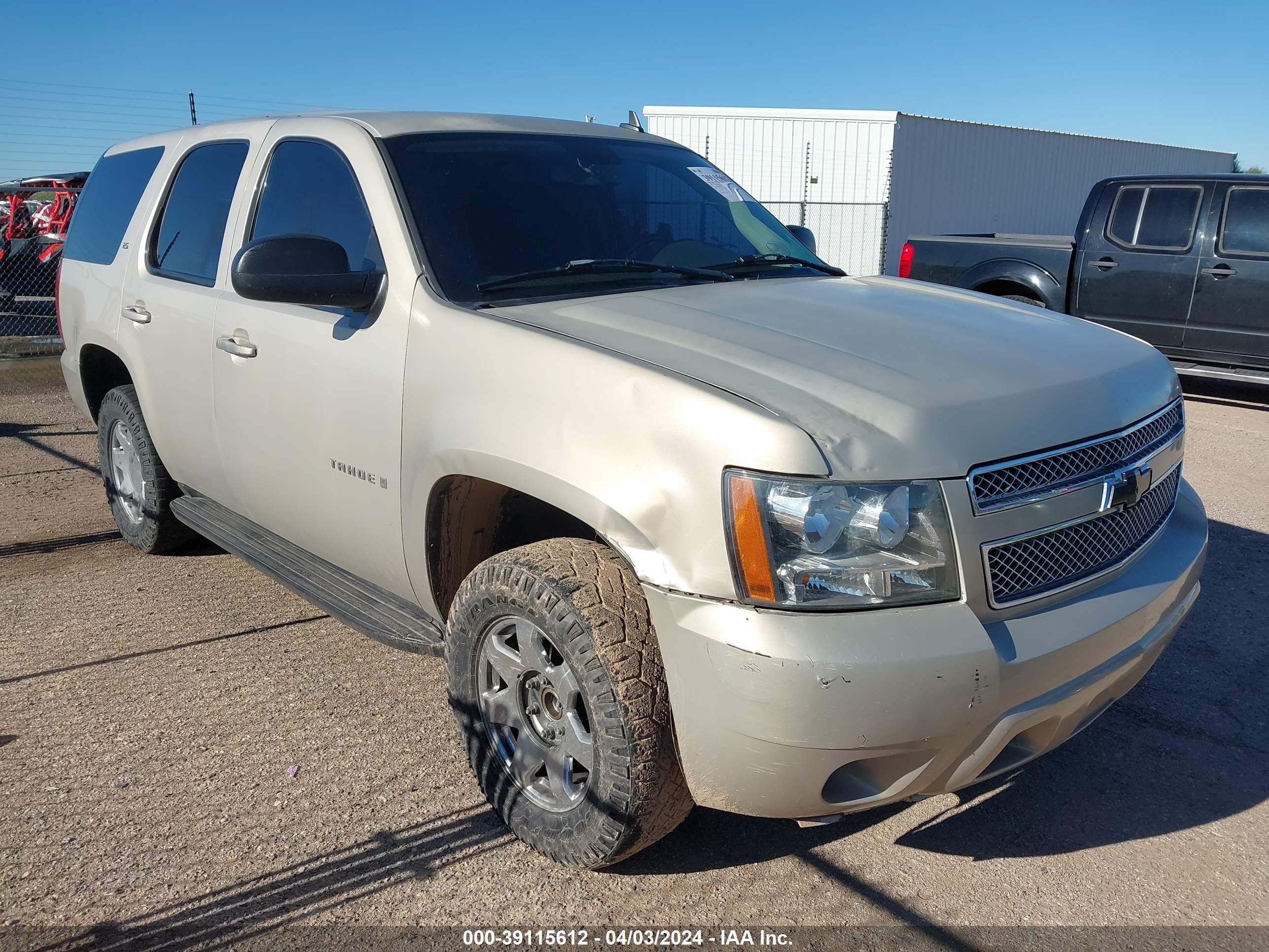 chevrolet tahoe 2007 1gnfc13067r228696