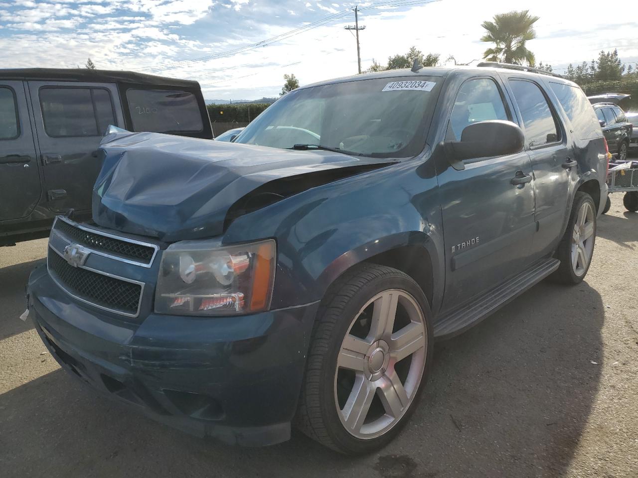 chevrolet tahoe 2007 1gnfc13c37r288428