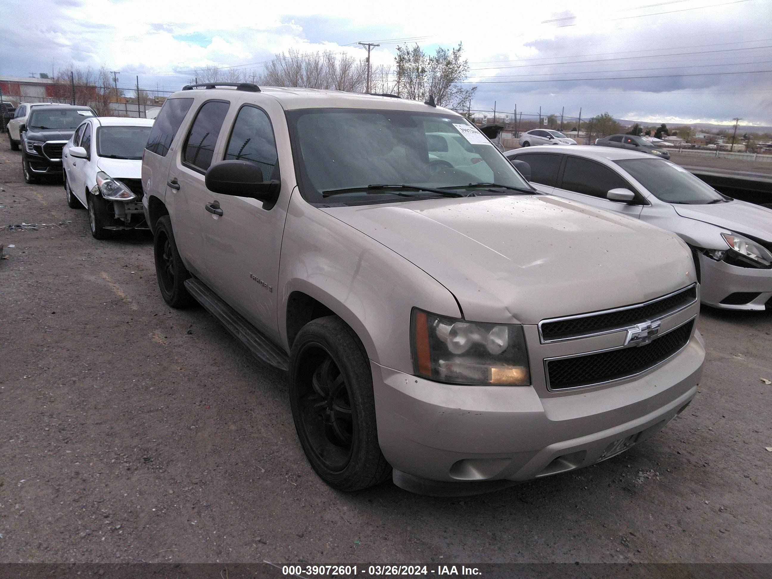 chevrolet tahoe 2007 1gnfc13j77r160059