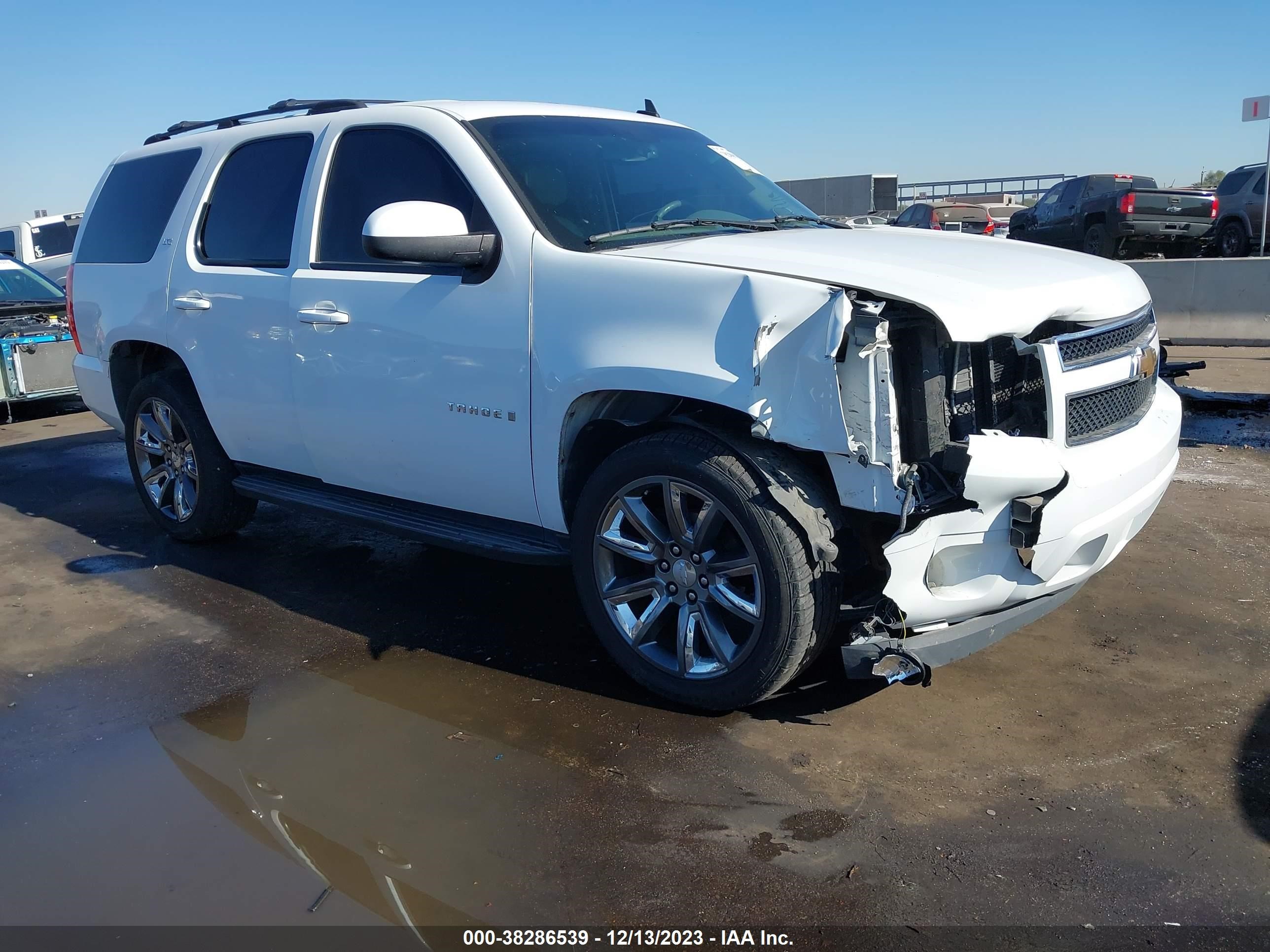 chevrolet tahoe 2007 1gnfk13097j116735