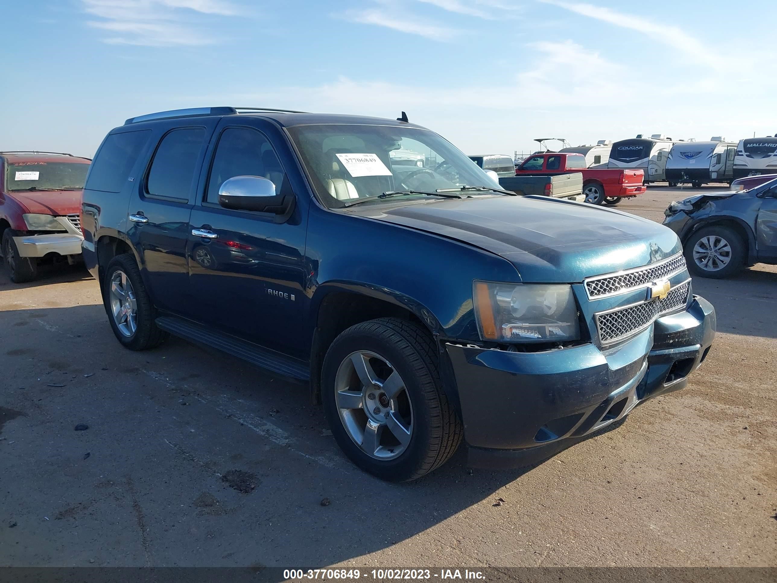 chevrolet tahoe 2007 1gnfk13097j293138