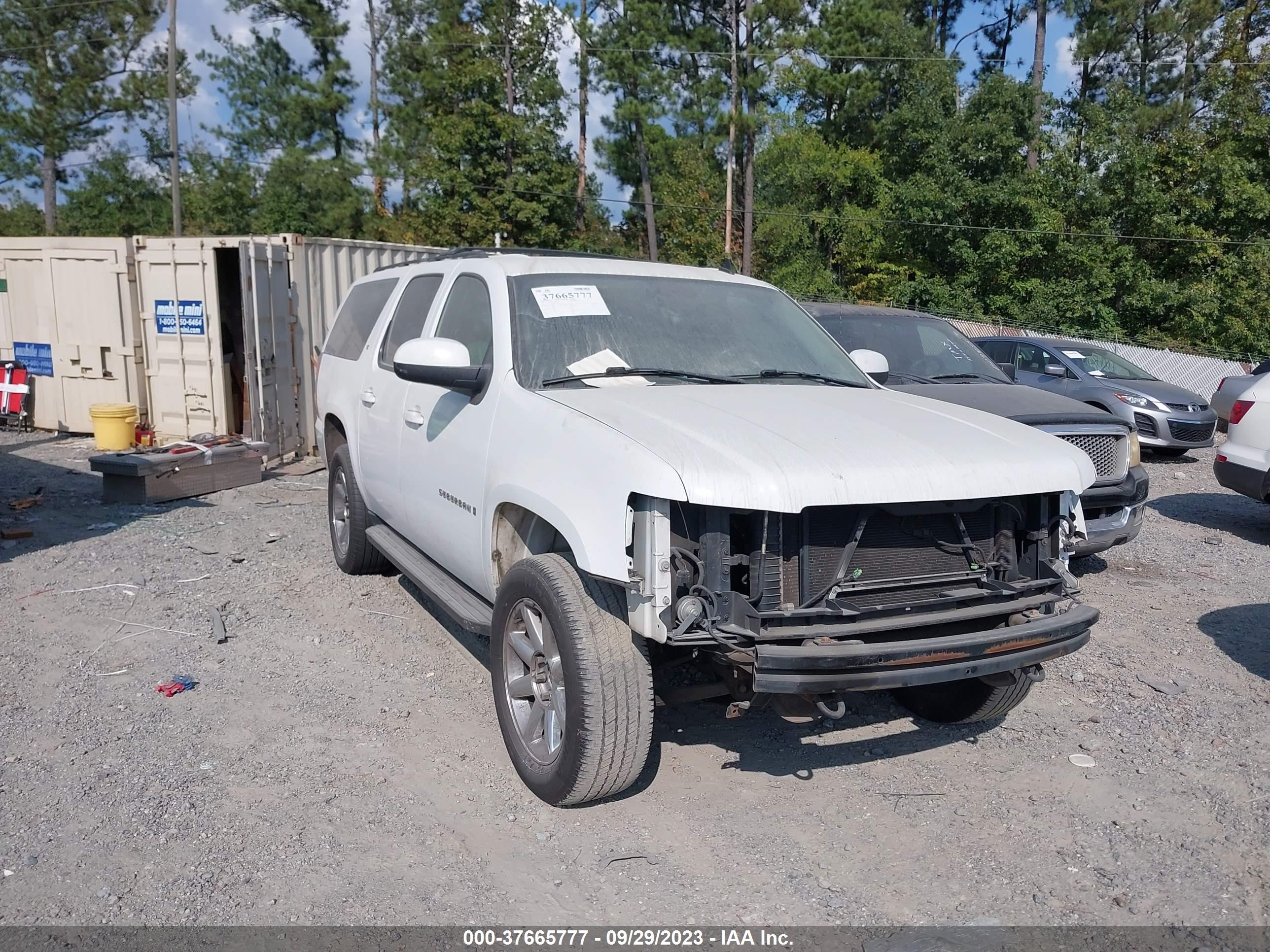 chevrolet suburban 2007 1gnfk16327r263504