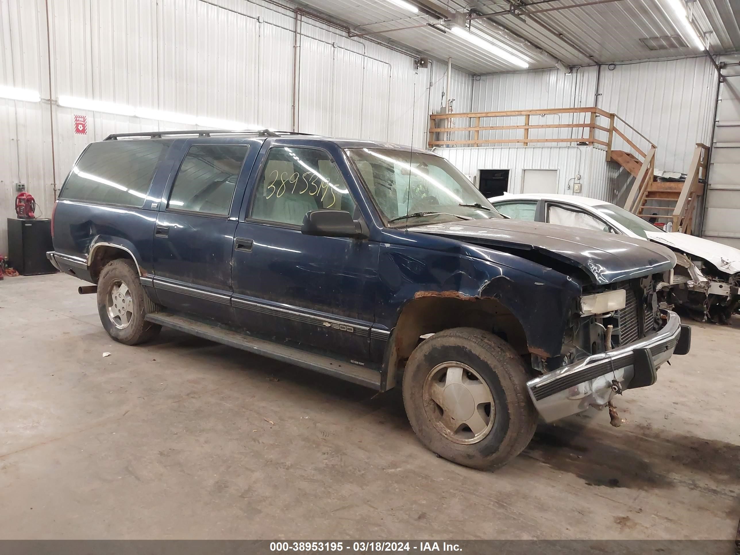 chevrolet suburban 1993 1gnfk16k3pj375167