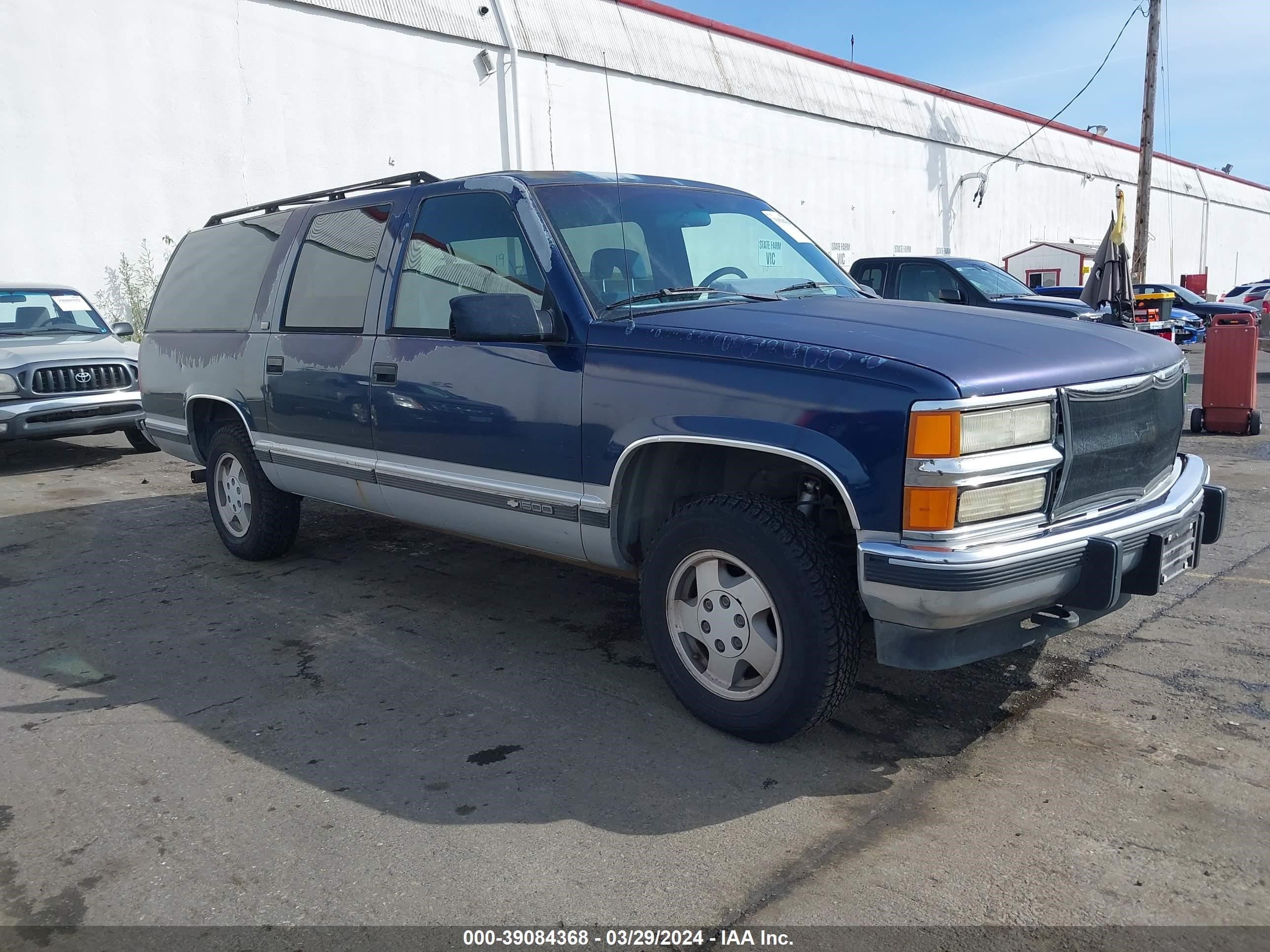 chevrolet suburban 1994 1gnfk16k7rj388992