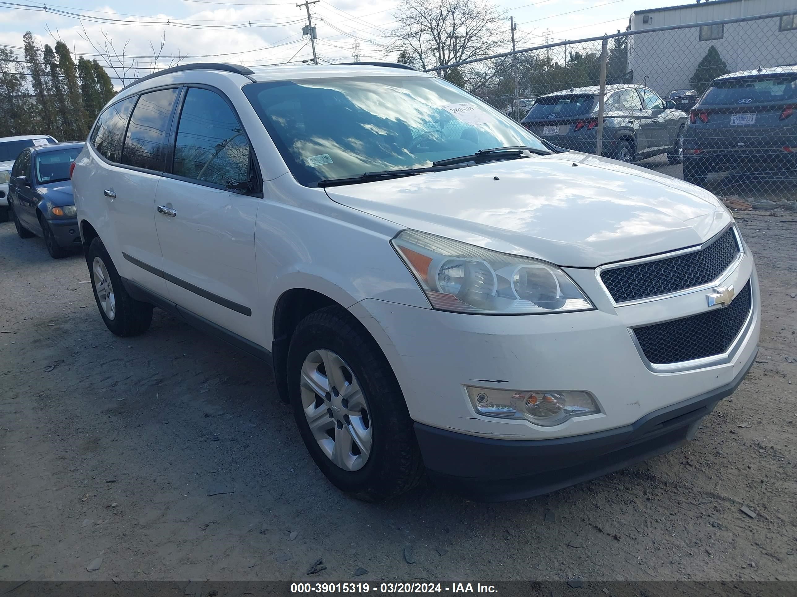 chevrolet traverse 2012 1gnkreed4cj112250