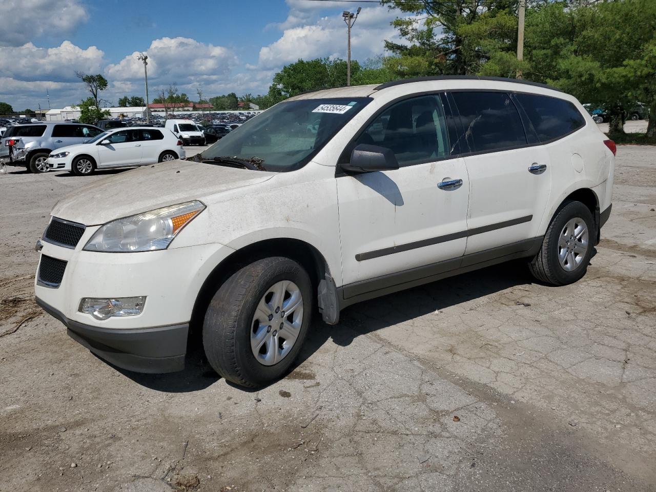 chevrolet traverse 2012 1gnkrfed6cj366886