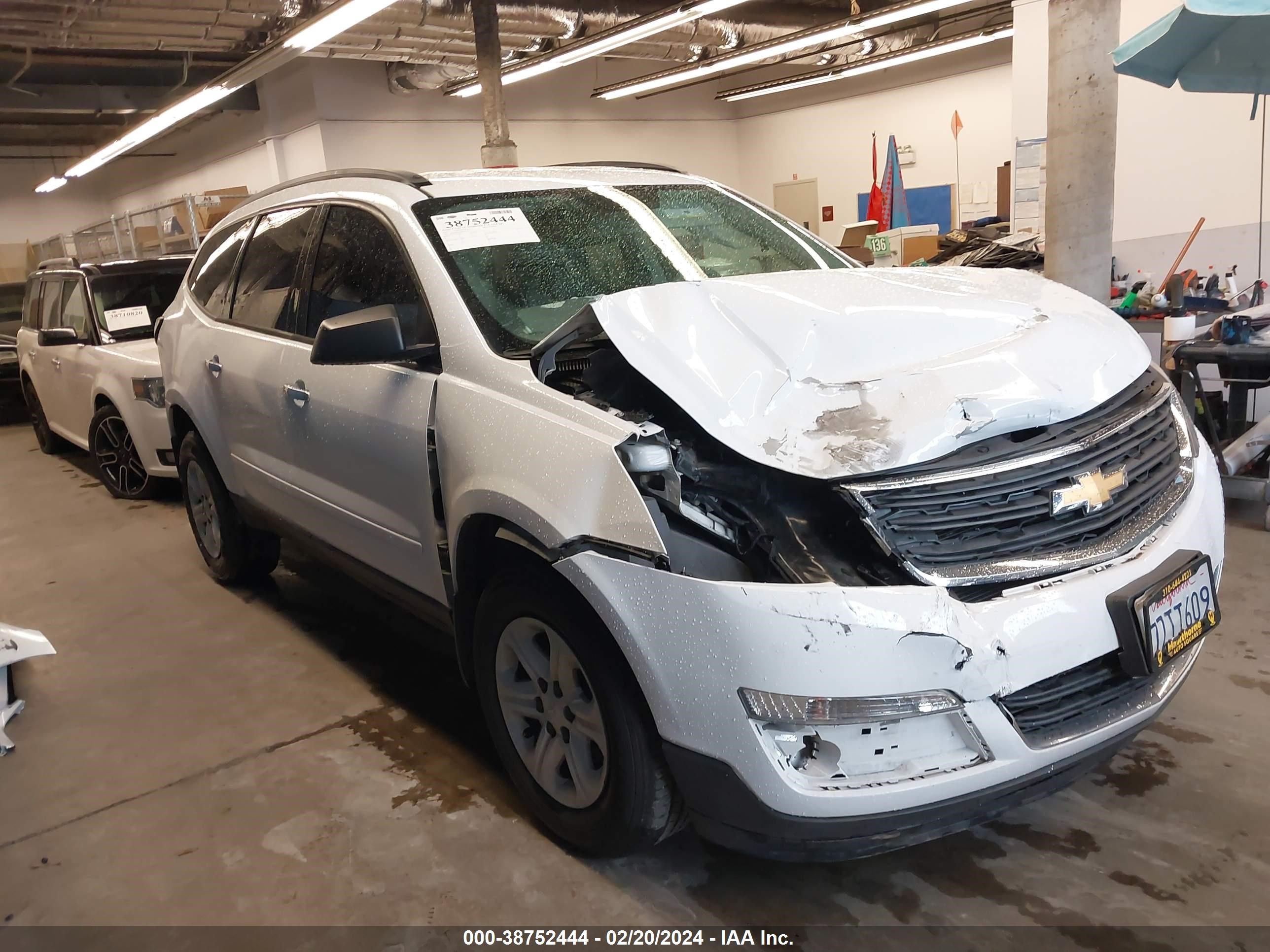 chevrolet traverse 2017 1gnkrfed9hj342363