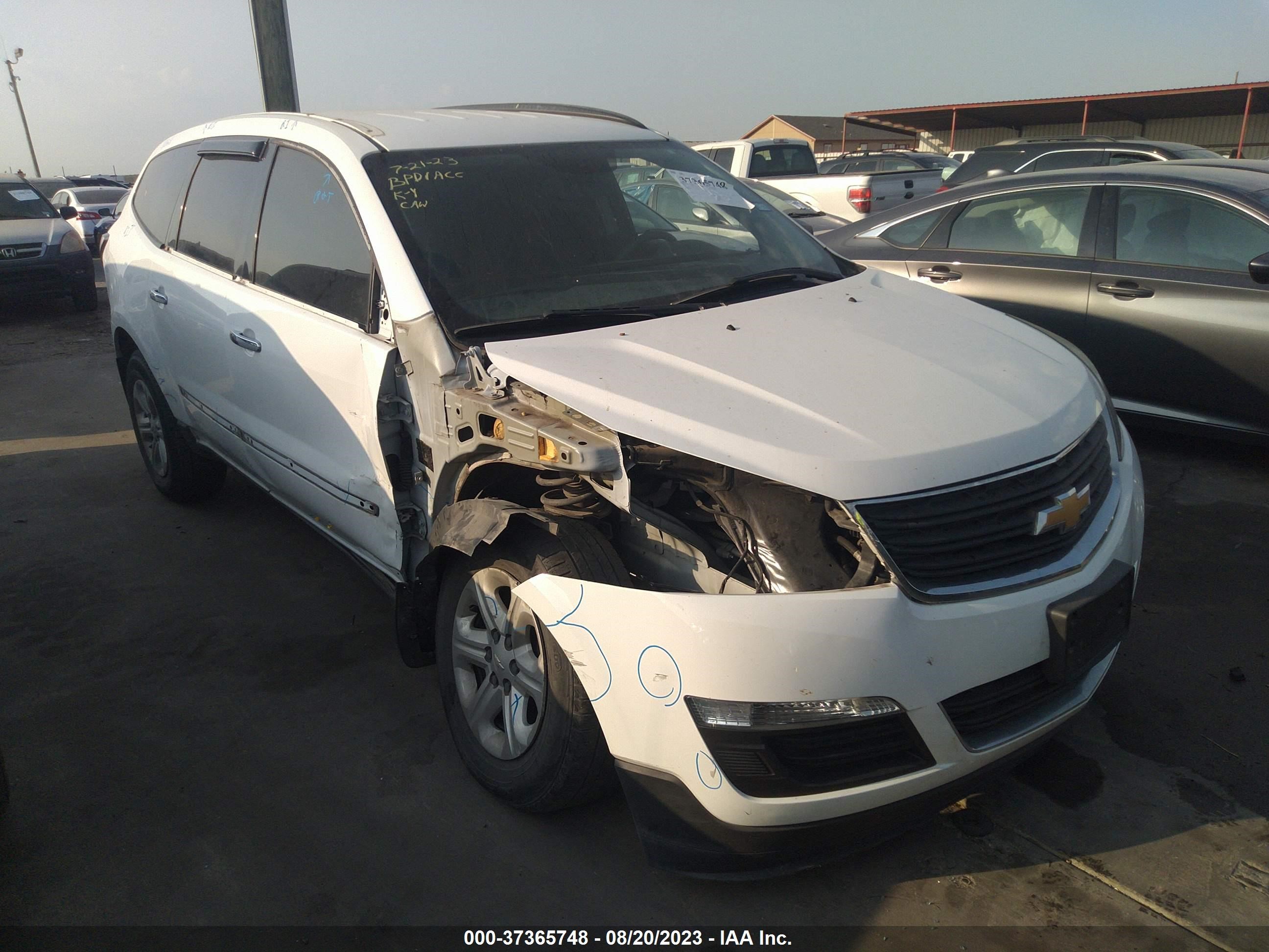 chevrolet traverse 2017 1gnkrfkd4hj150689