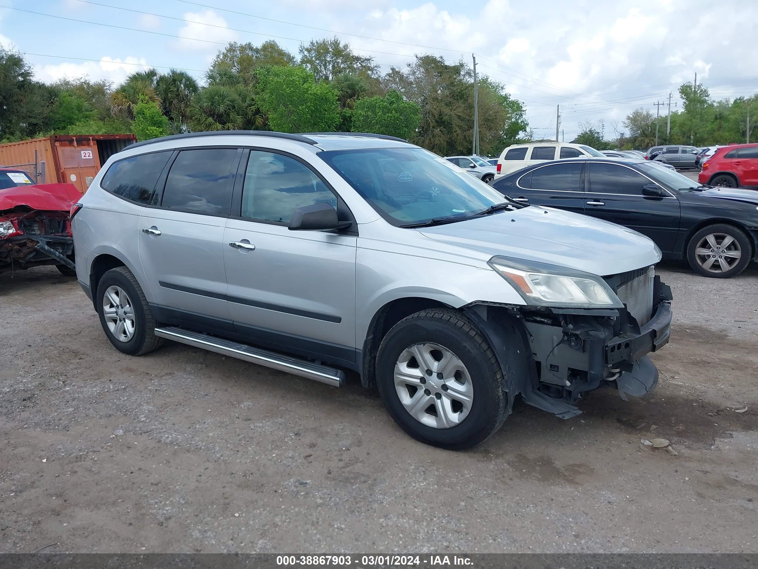 chevrolet traverse 2016 1gnkrfkd9gj288291